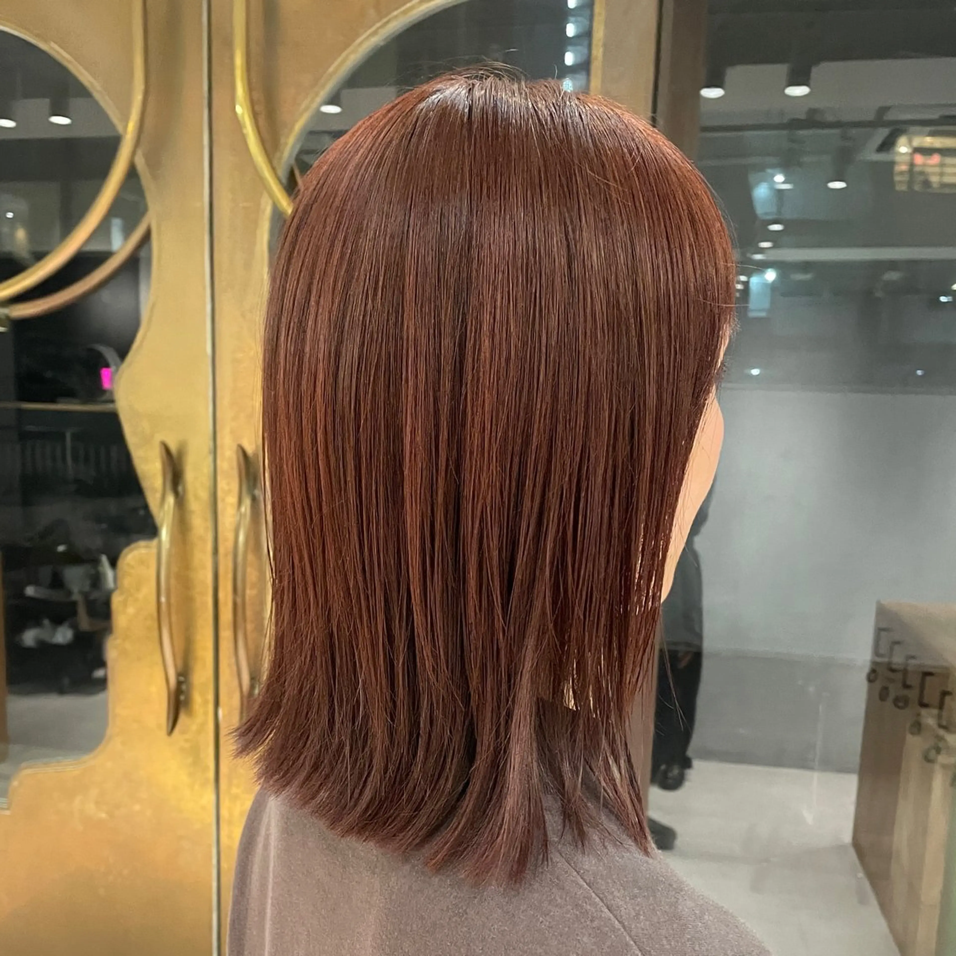 セミロング カラー ハイライトカラー ハイライト カット ヘアカラー DX SHARE SALON所属・matka白髪ぼかし 大人ヘア/KEIKOのヘアスタイル