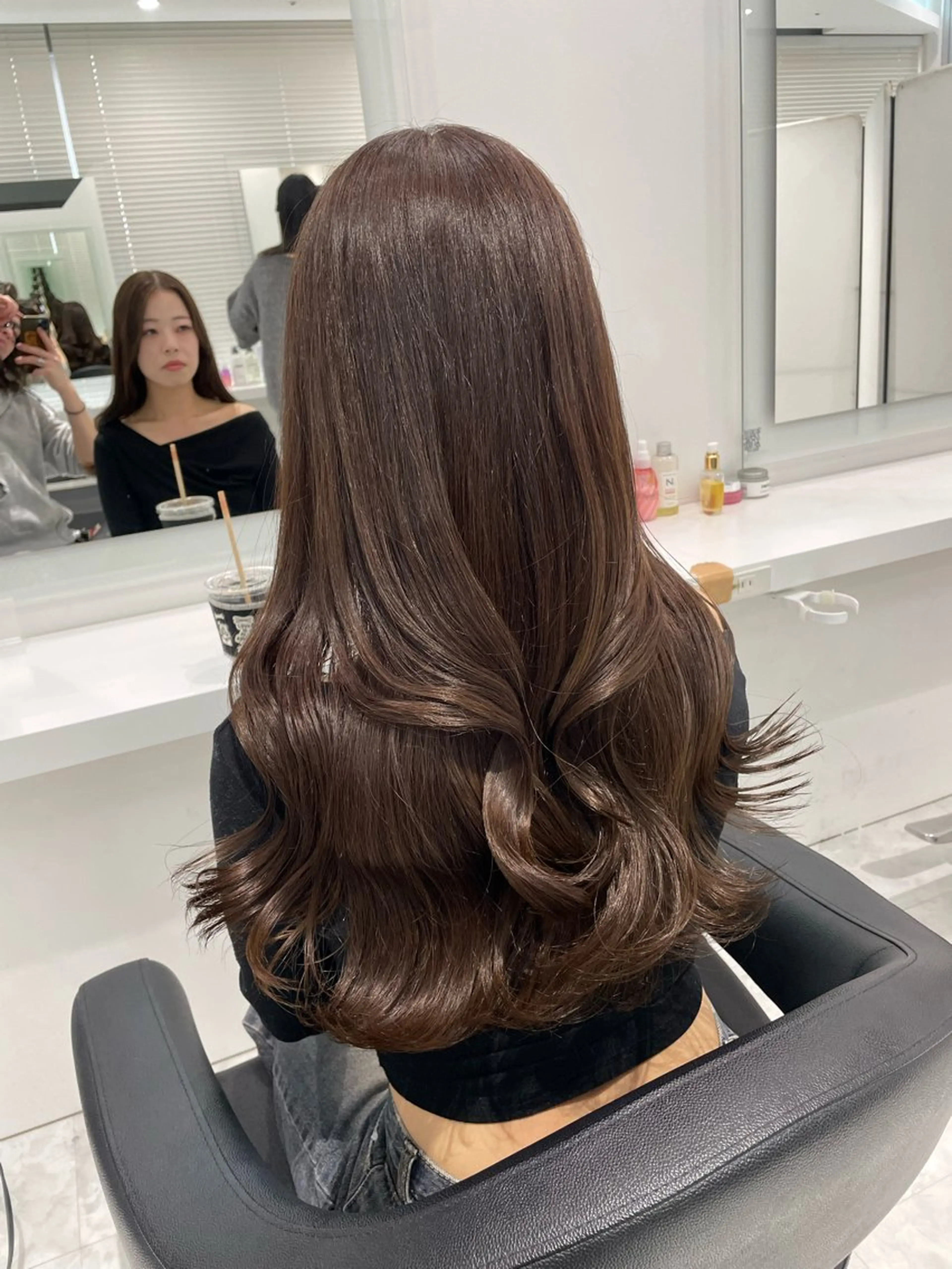 ロング カラー カット ヘアカラー 🌿透明感赤み消し Keishin🌿のヘアスタイル