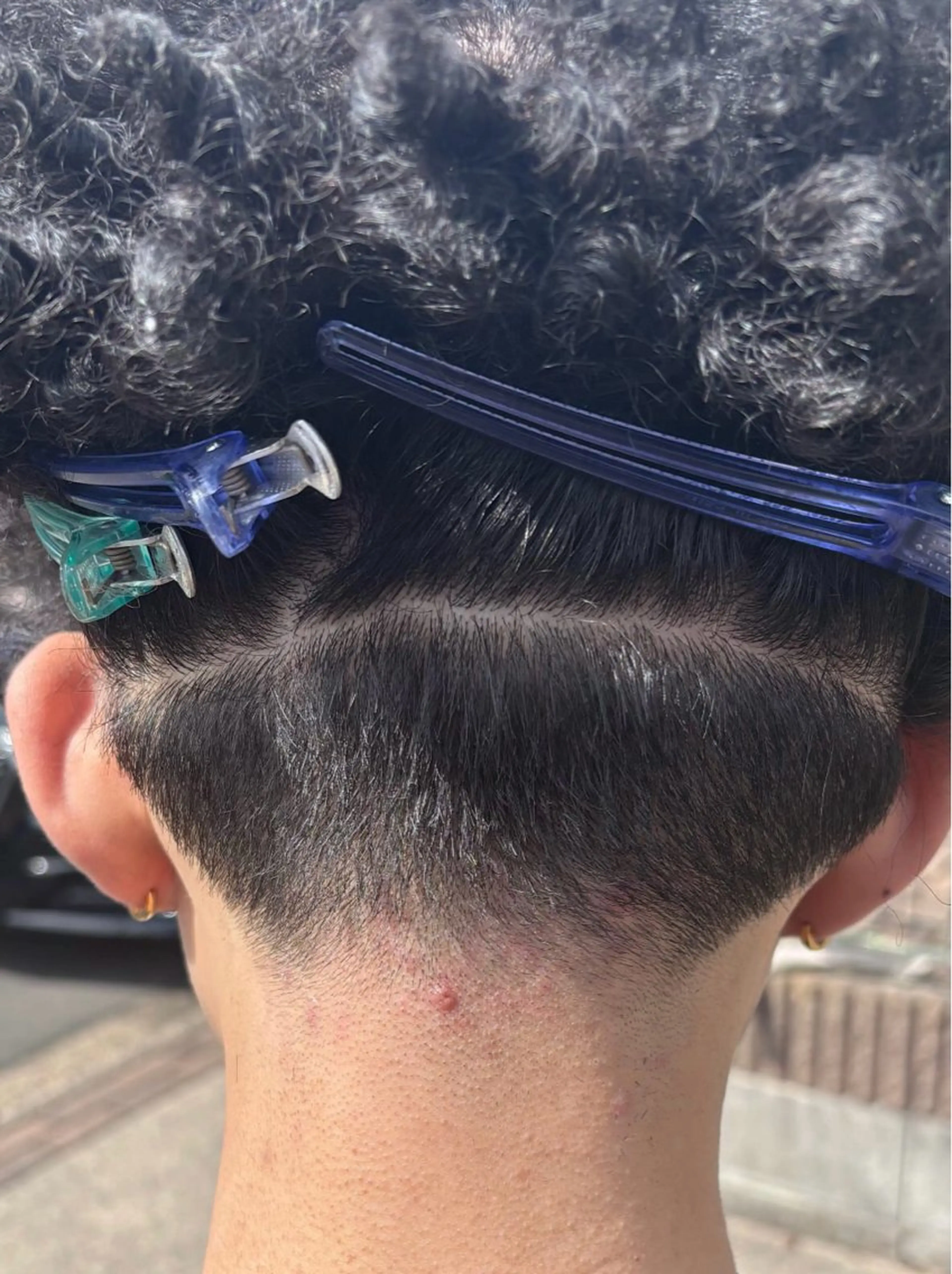 メンズ フェードカット 刈り上げ 村山 絢星のヘアスタイル