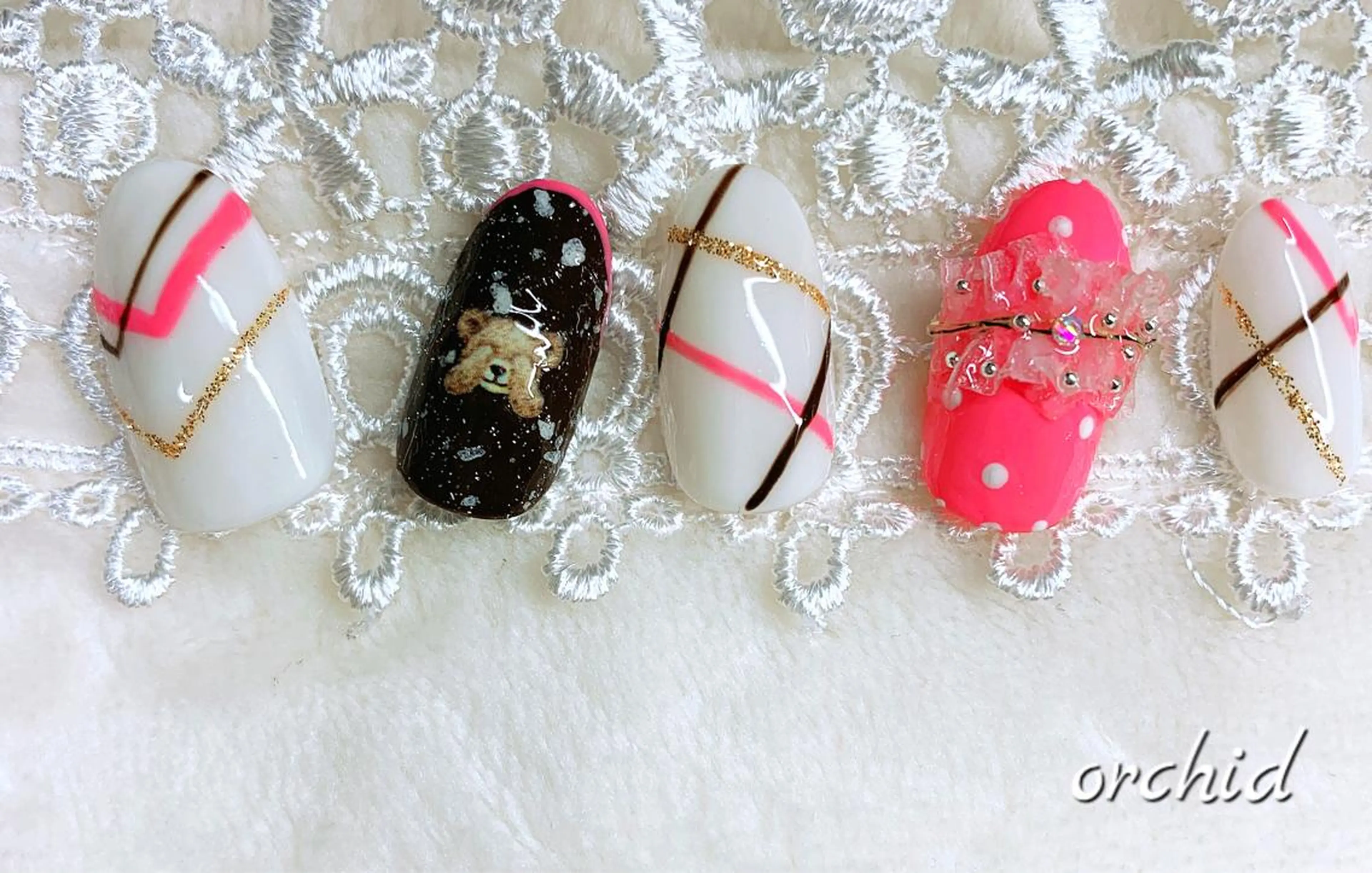 ネイル orchid ♡オーキッドのネイルデザイン