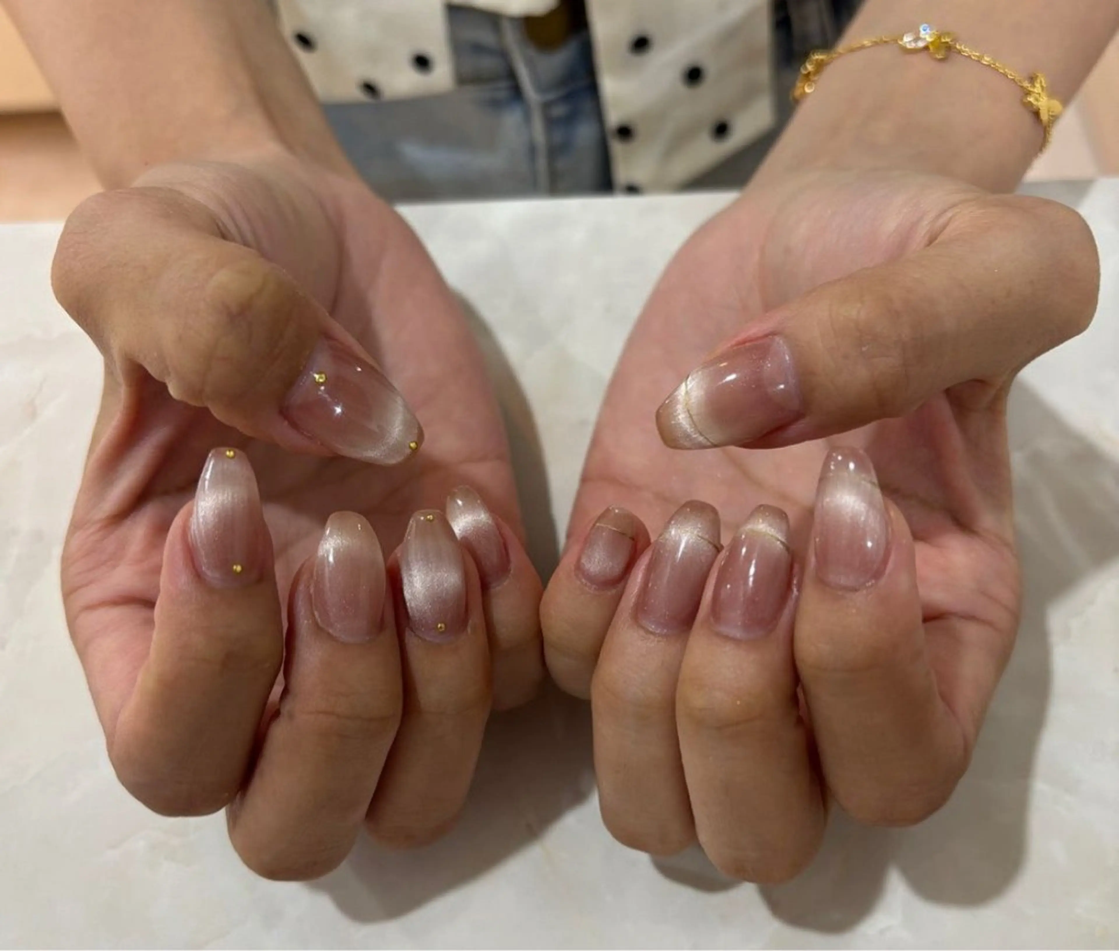 ネイル ハンドネイル ハンドケア THE BALM Noahのネイルデザイン