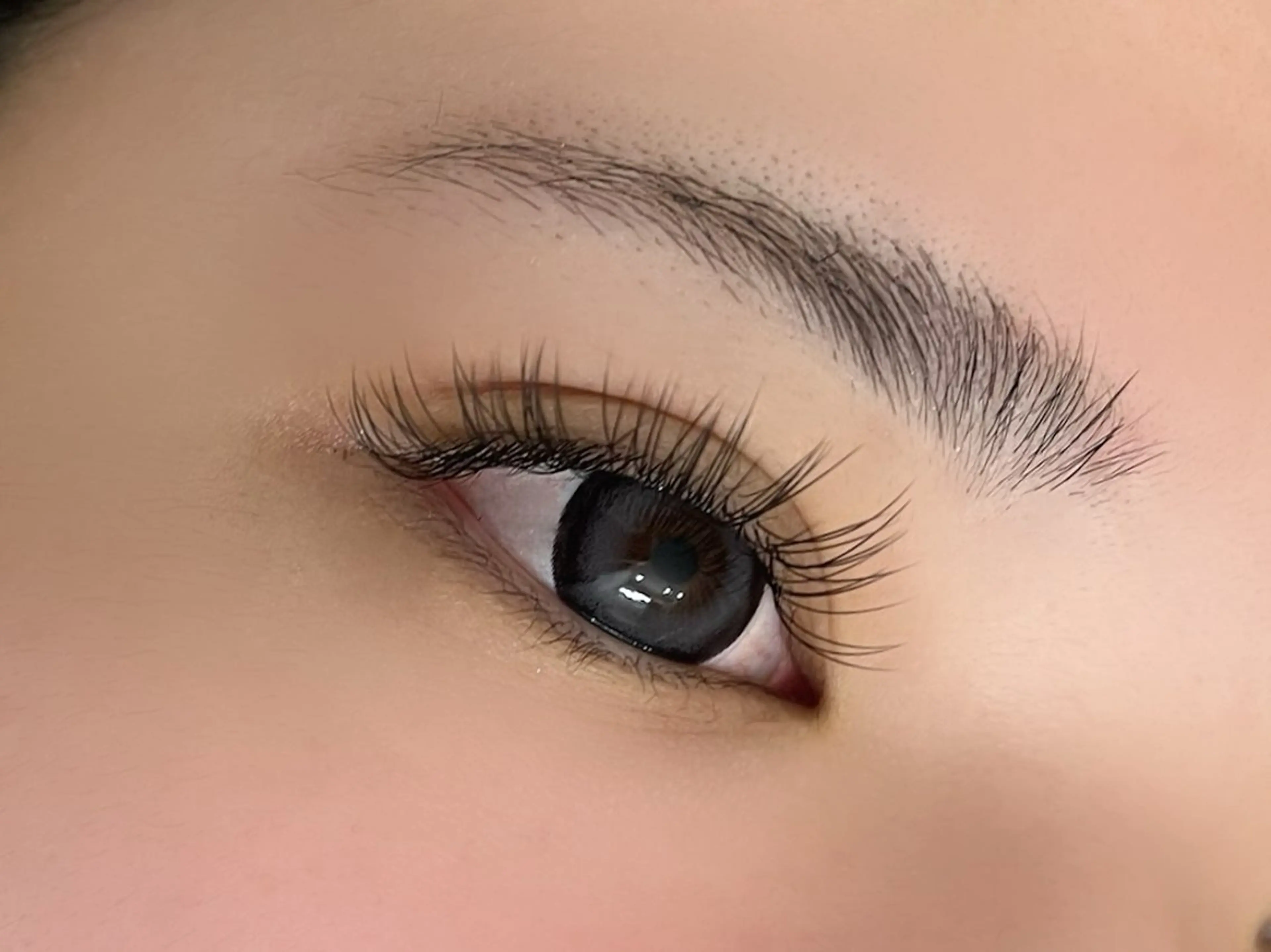 マツエク・マツパ Cカール フラットラッシュ マツエク PROSOLrita 西風新都のマツエク・マツパデザイン