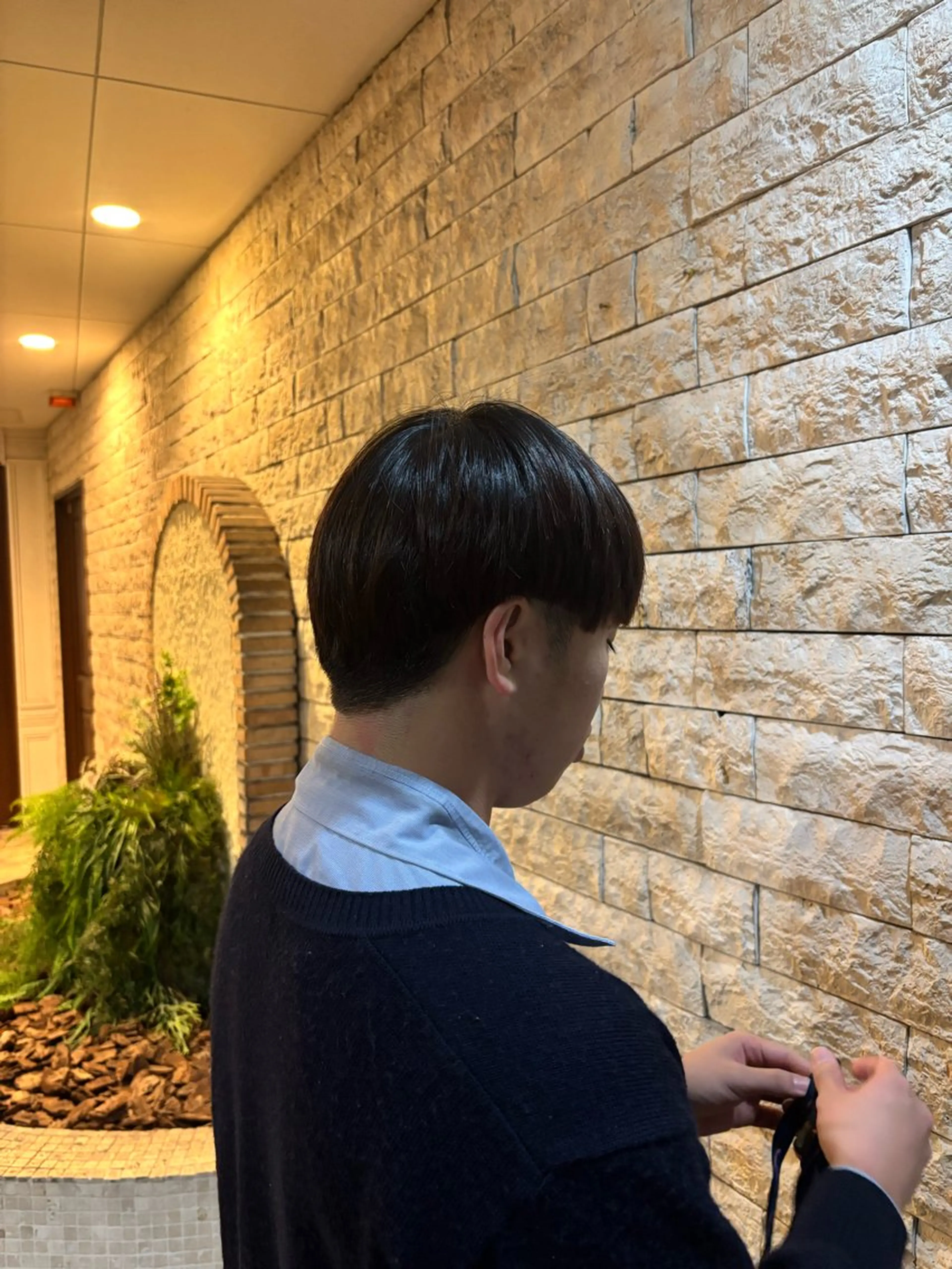 メンズ HONOKA/矯正/ ボブ/艶感カラーのヘアスタイル