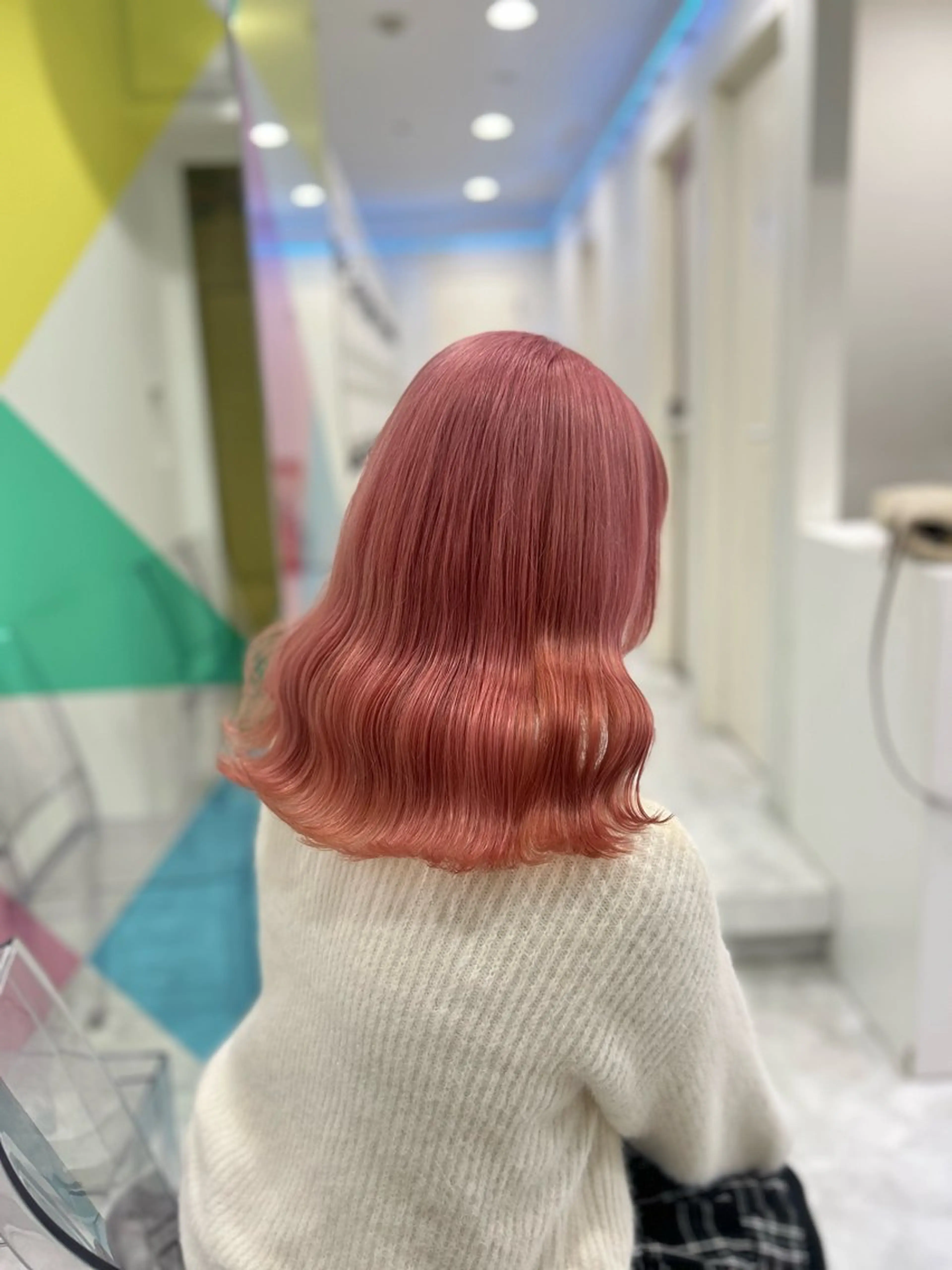 カラー ヘアカラー akari🎀🤍 ガーリーstyleのヘアスタイル
