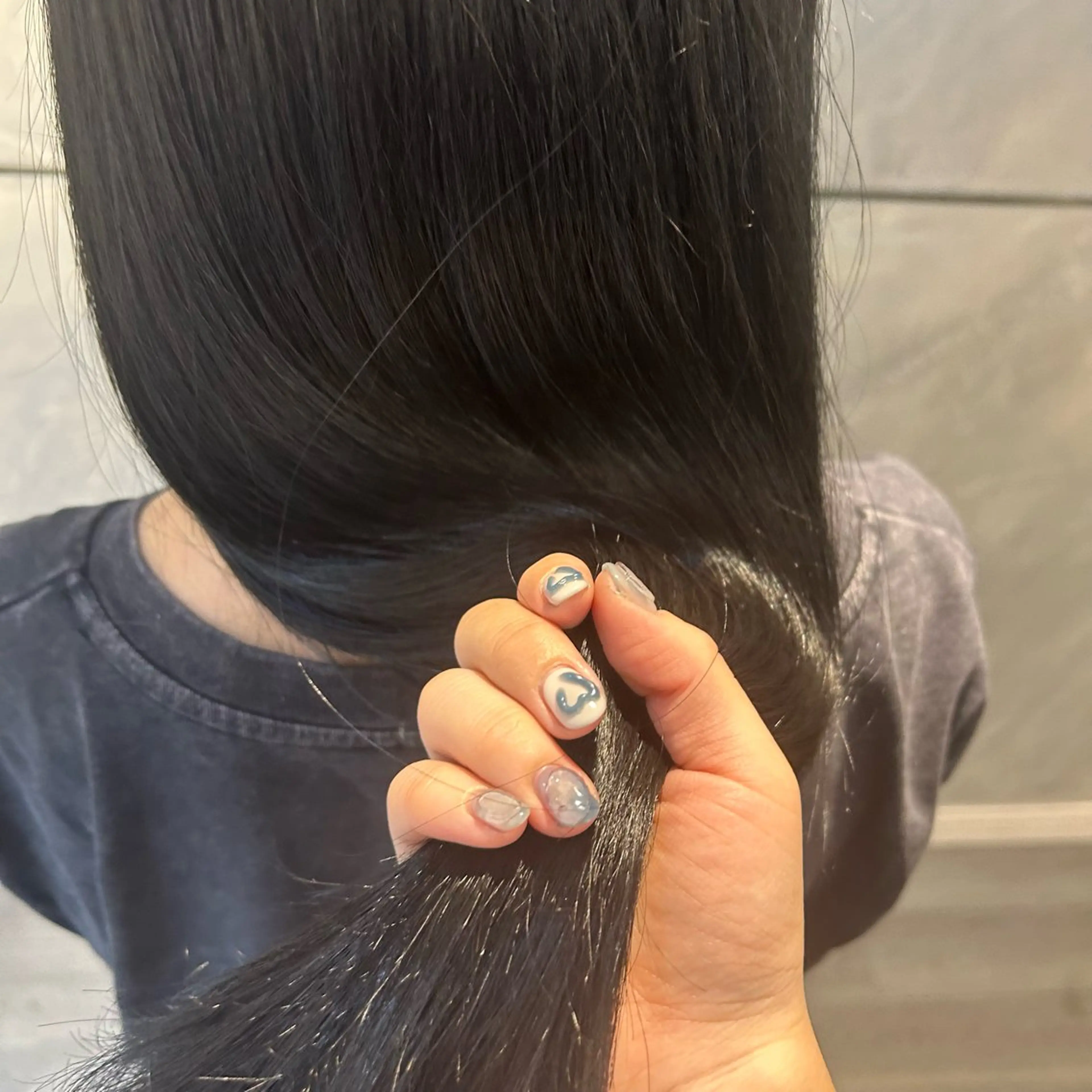 ロング sae /似合せカラー🫧のヘアスタイル