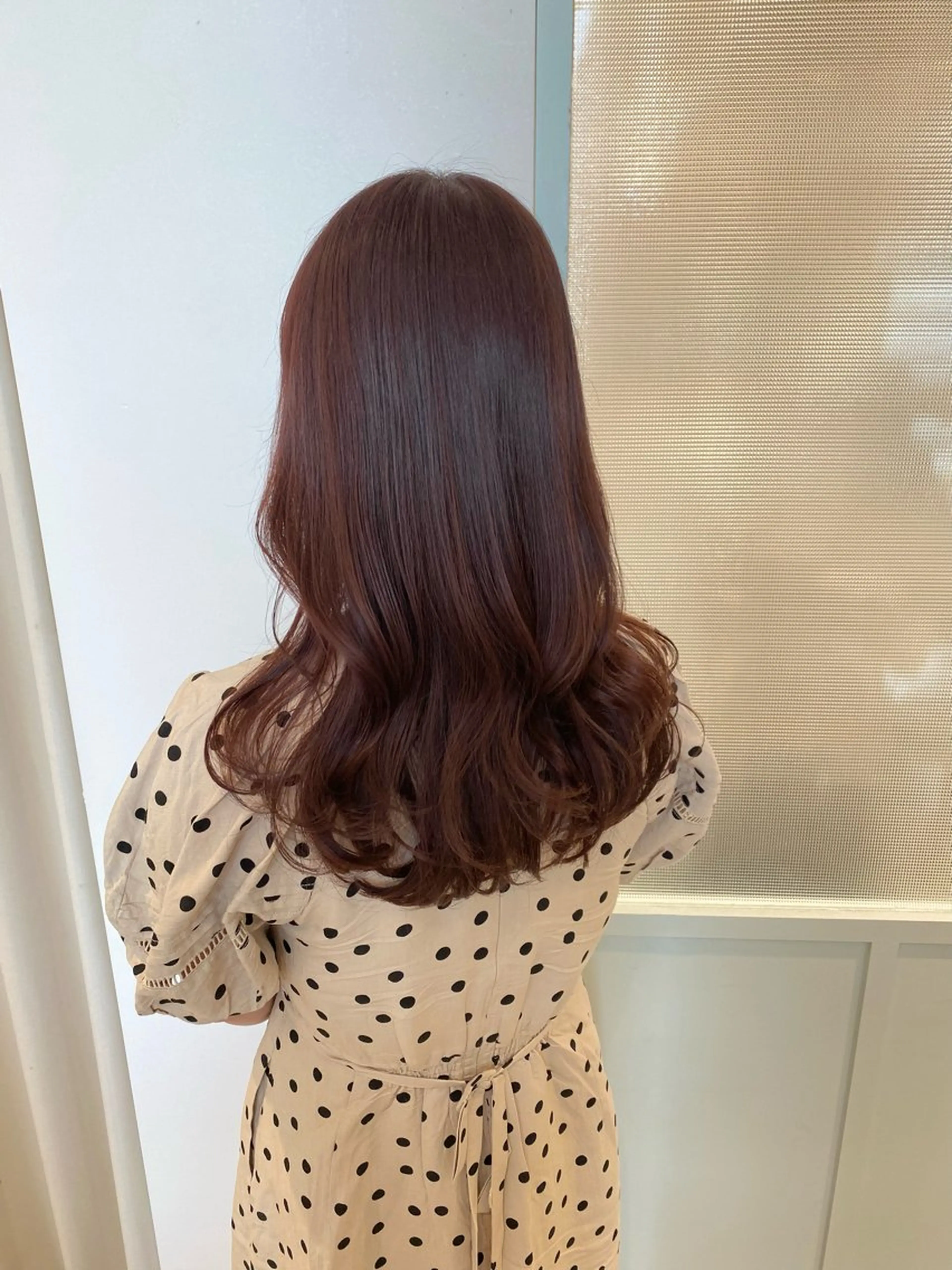 ロング カット ヘアカラー トリートメント 似合わせ艶髪カラー ❤️ハダユミのヘアスタイル