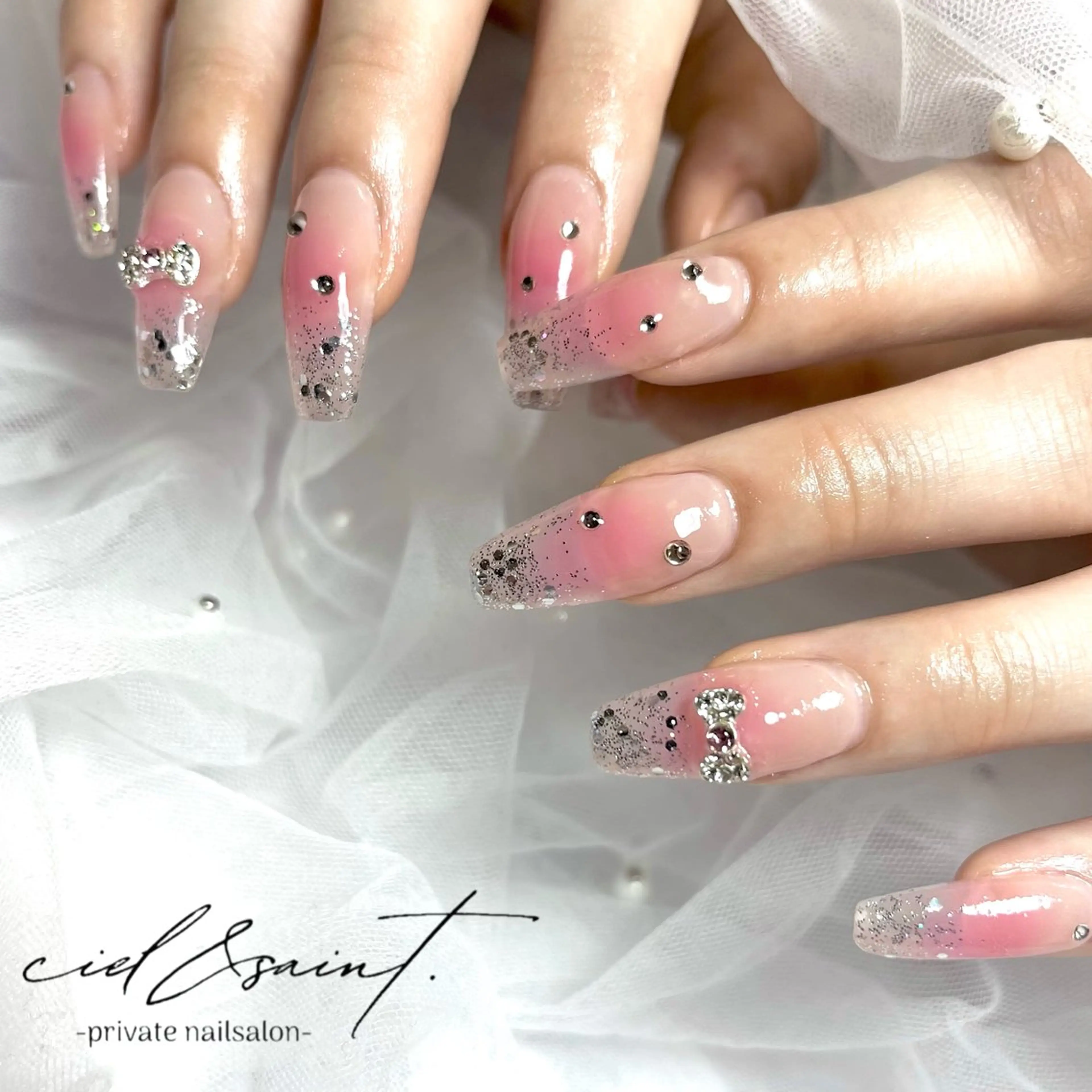 ネイル ハンドネイル nail salon ciel&saintのネイルデザイン