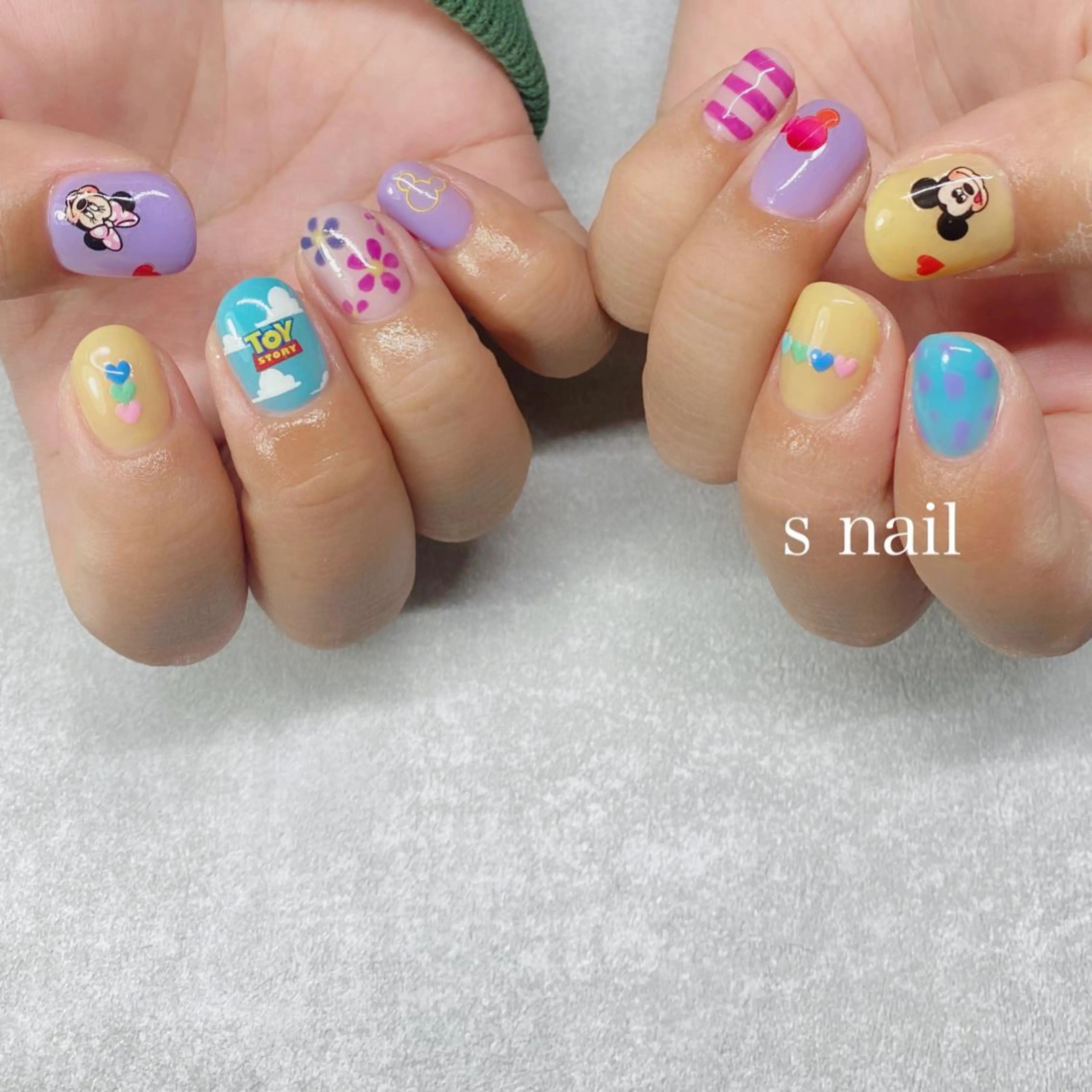 ネイル ハンドネイル s nail さとよしみゆきのネイルデザイン