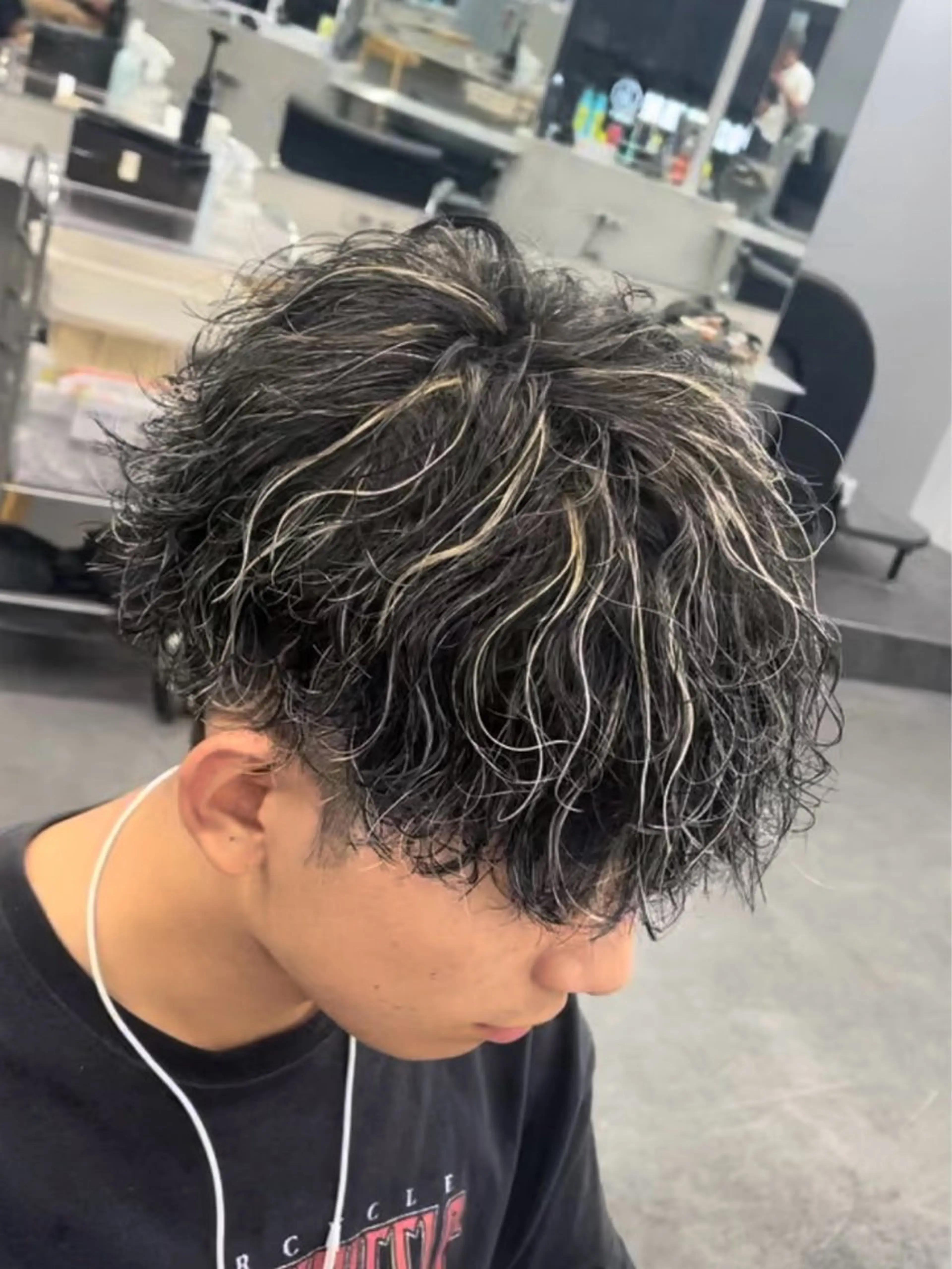 ショート カラー パーマ カット ヘアカラー パーマ fifth 児玉達哉 当日予約🙆のヘアスタイル