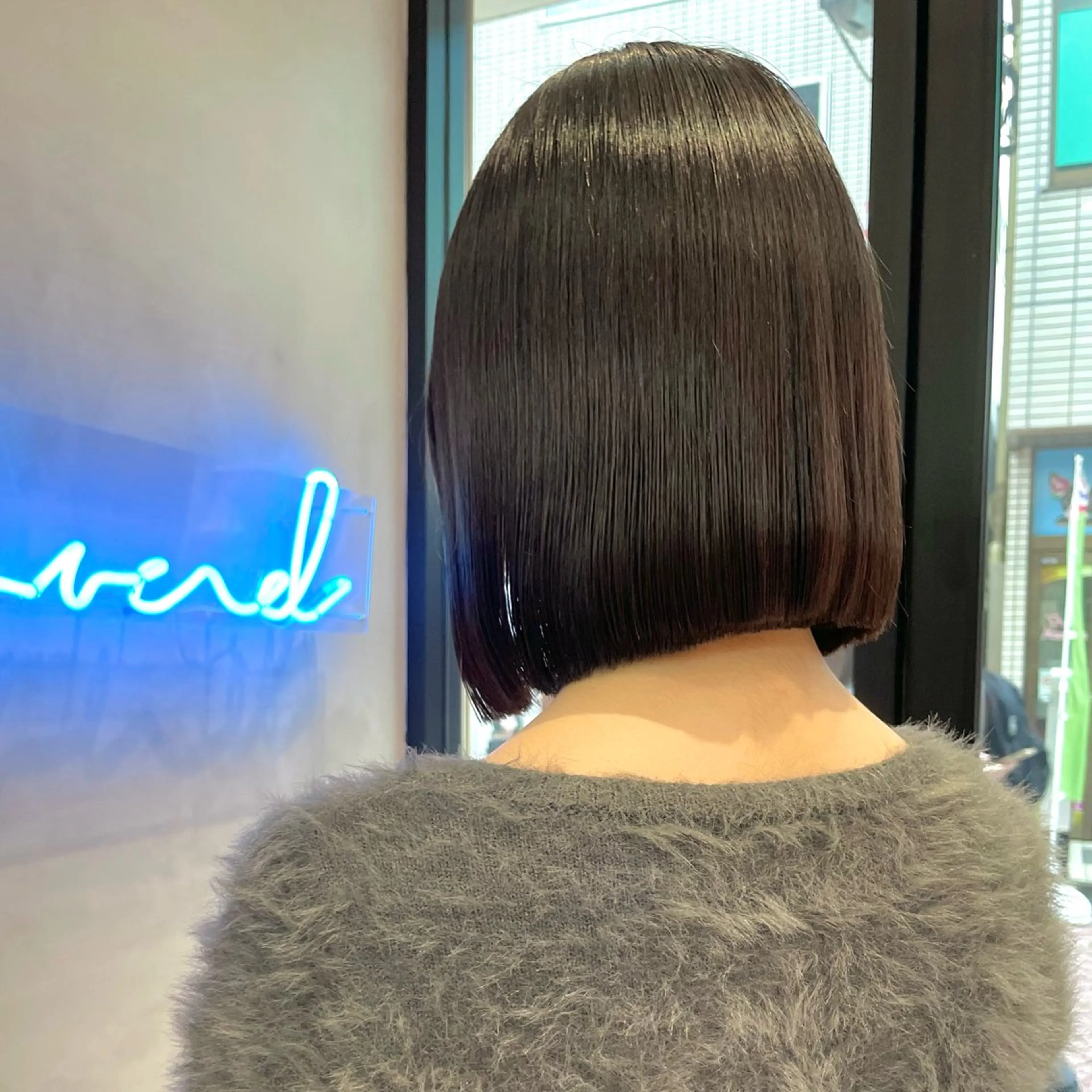 ショート Misaki /ボブ/縮毛矯正のヘアスタイル