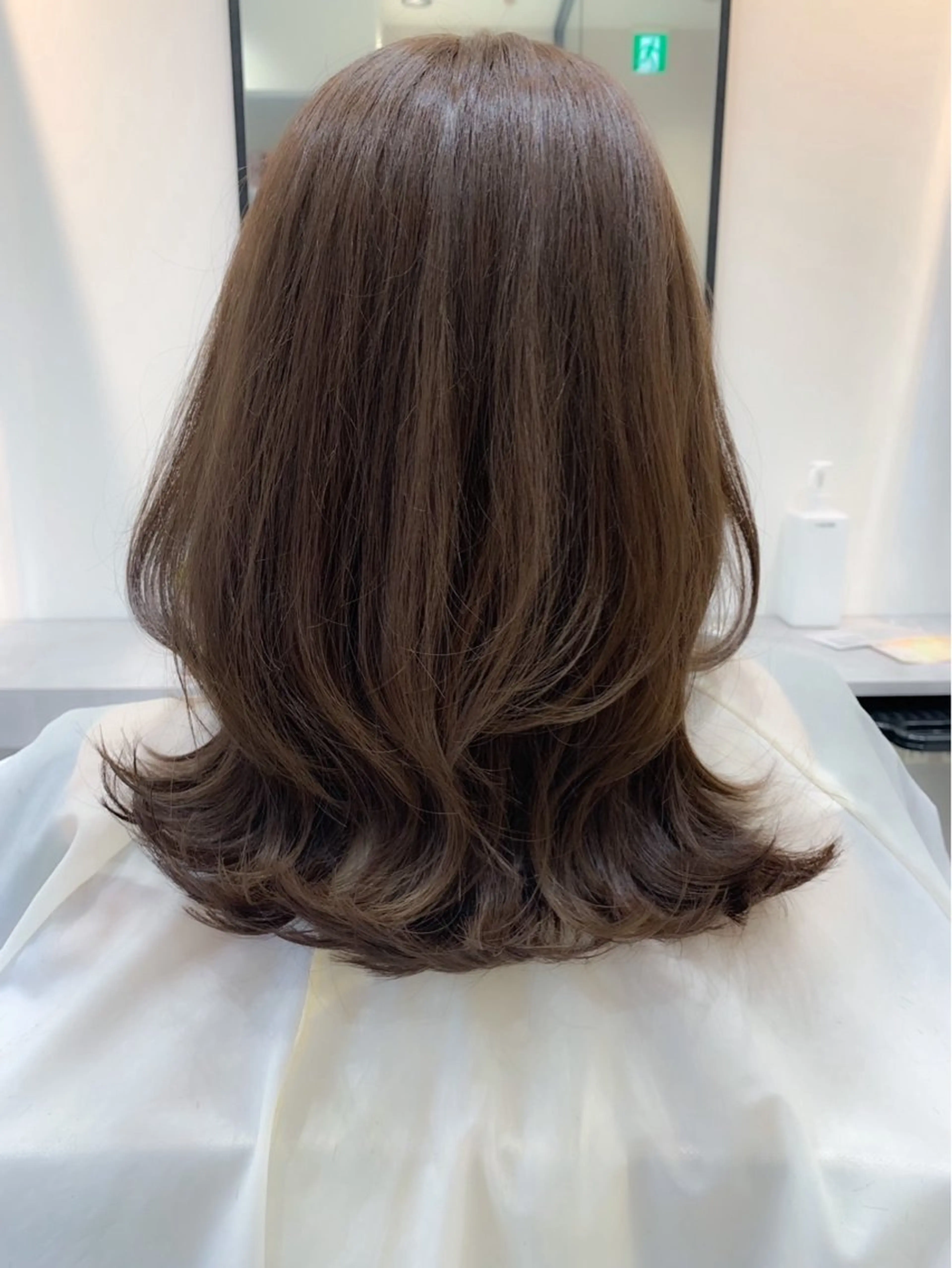 ミディアム fizelle 南堀江のヘアスタイル