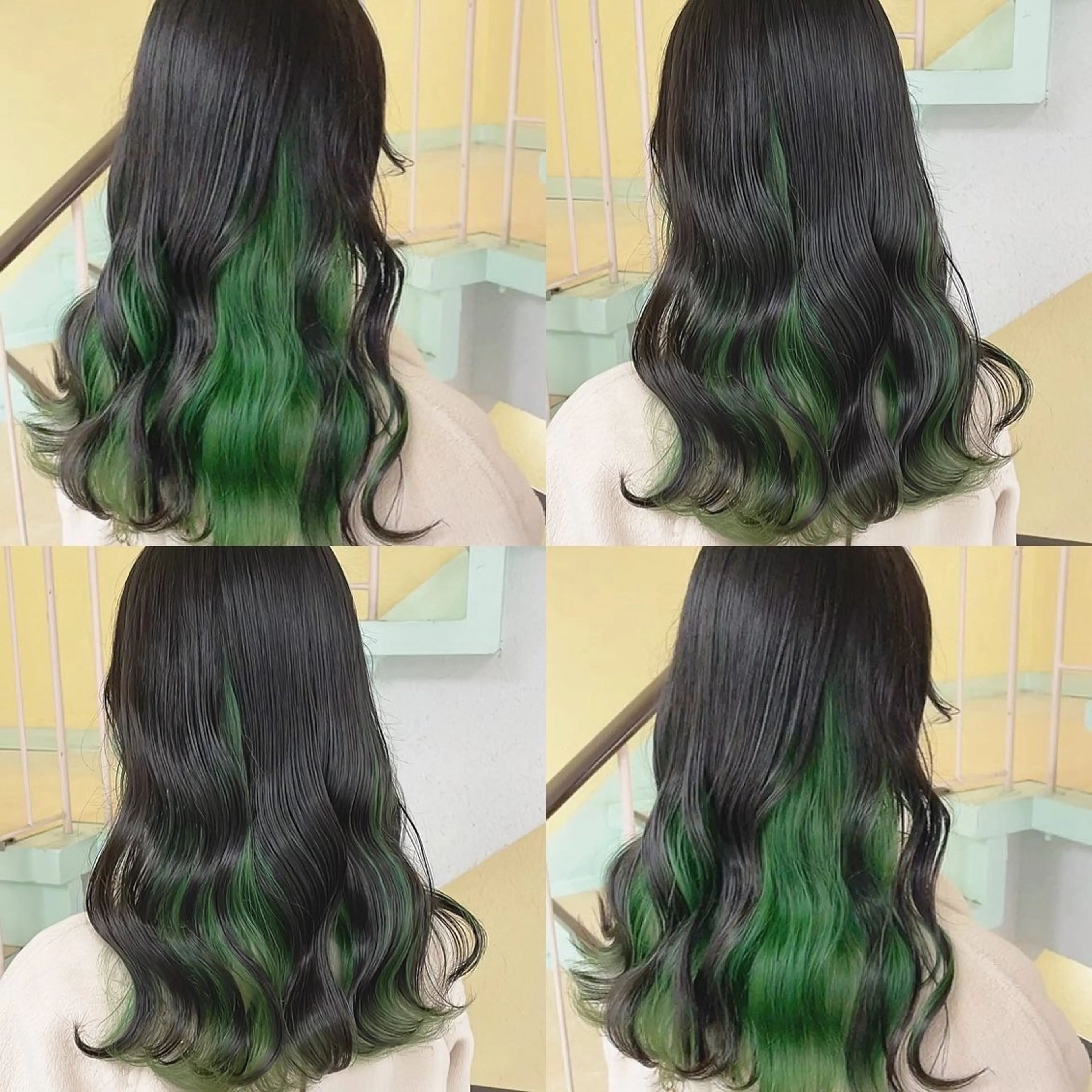 カラー ヘアカラー トリートメント 渋谷:インナーカラー ／🍒エリカ🍒のヘアスタイル