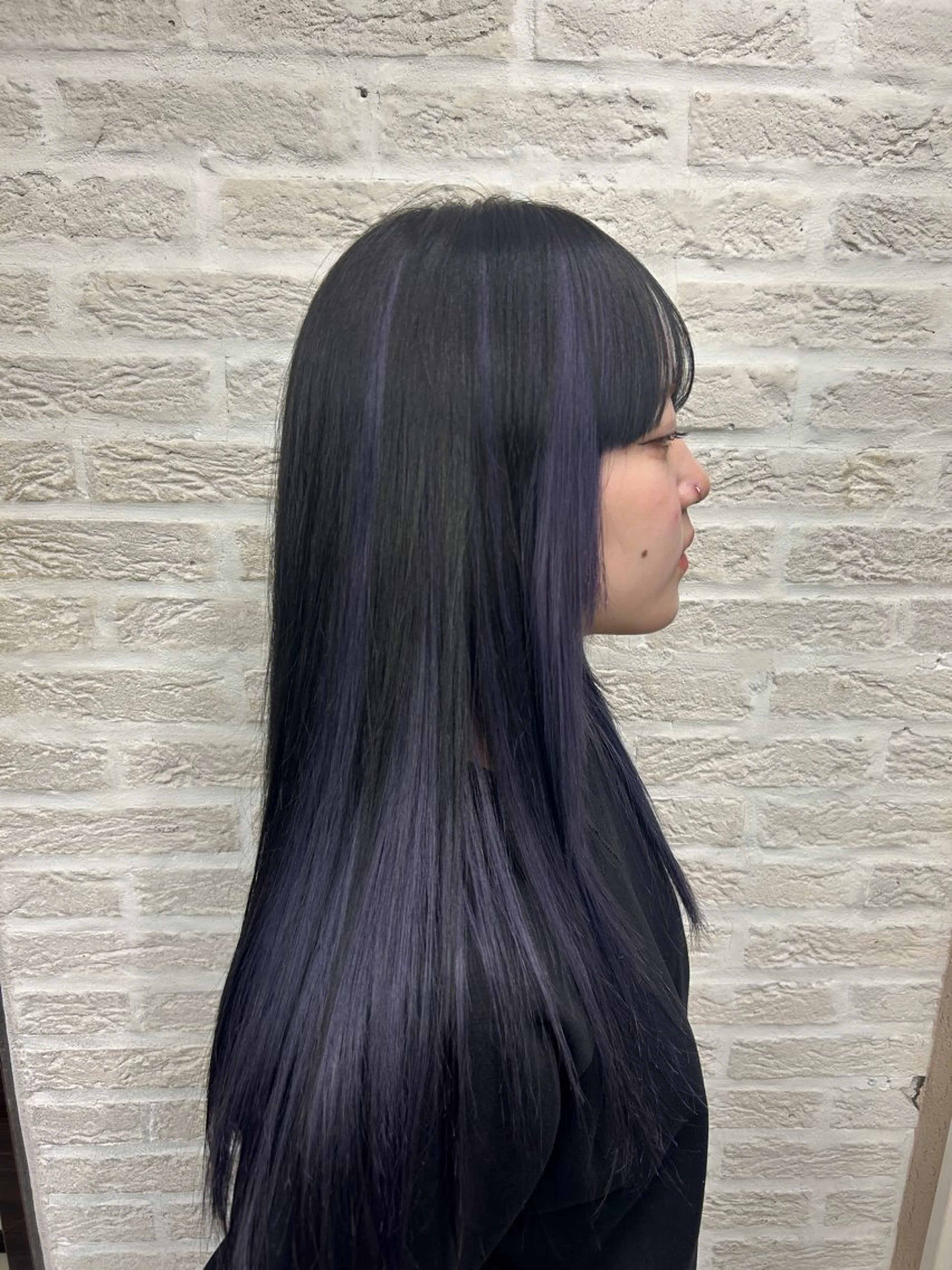 ロング カラー ヘアカラー 透明感/ブリーチカラ ー🦋Rico🦋のヘアスタイル