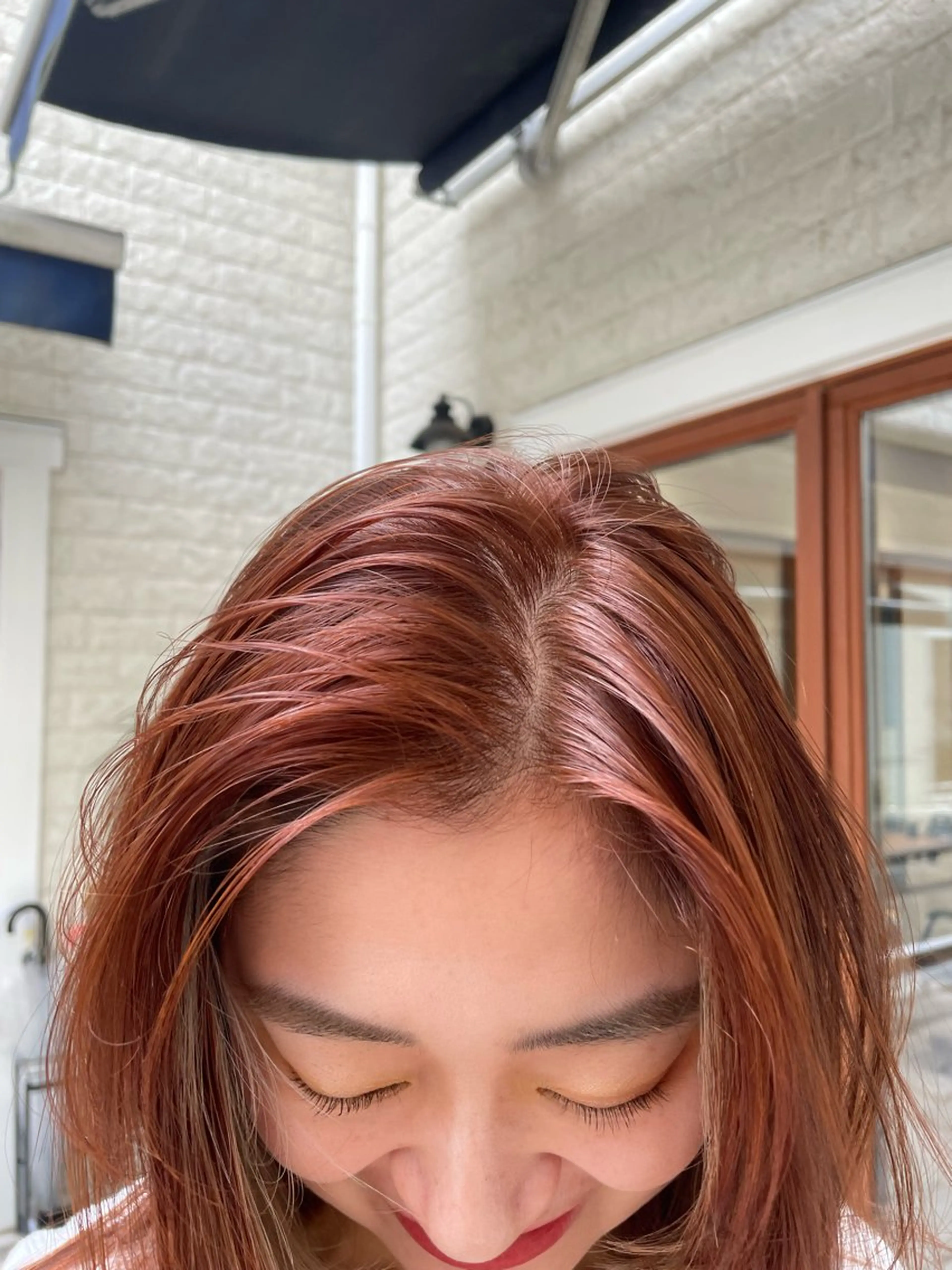 💕大人気💕🍎暖色カラー＋ケアトリートメント🍎の写真