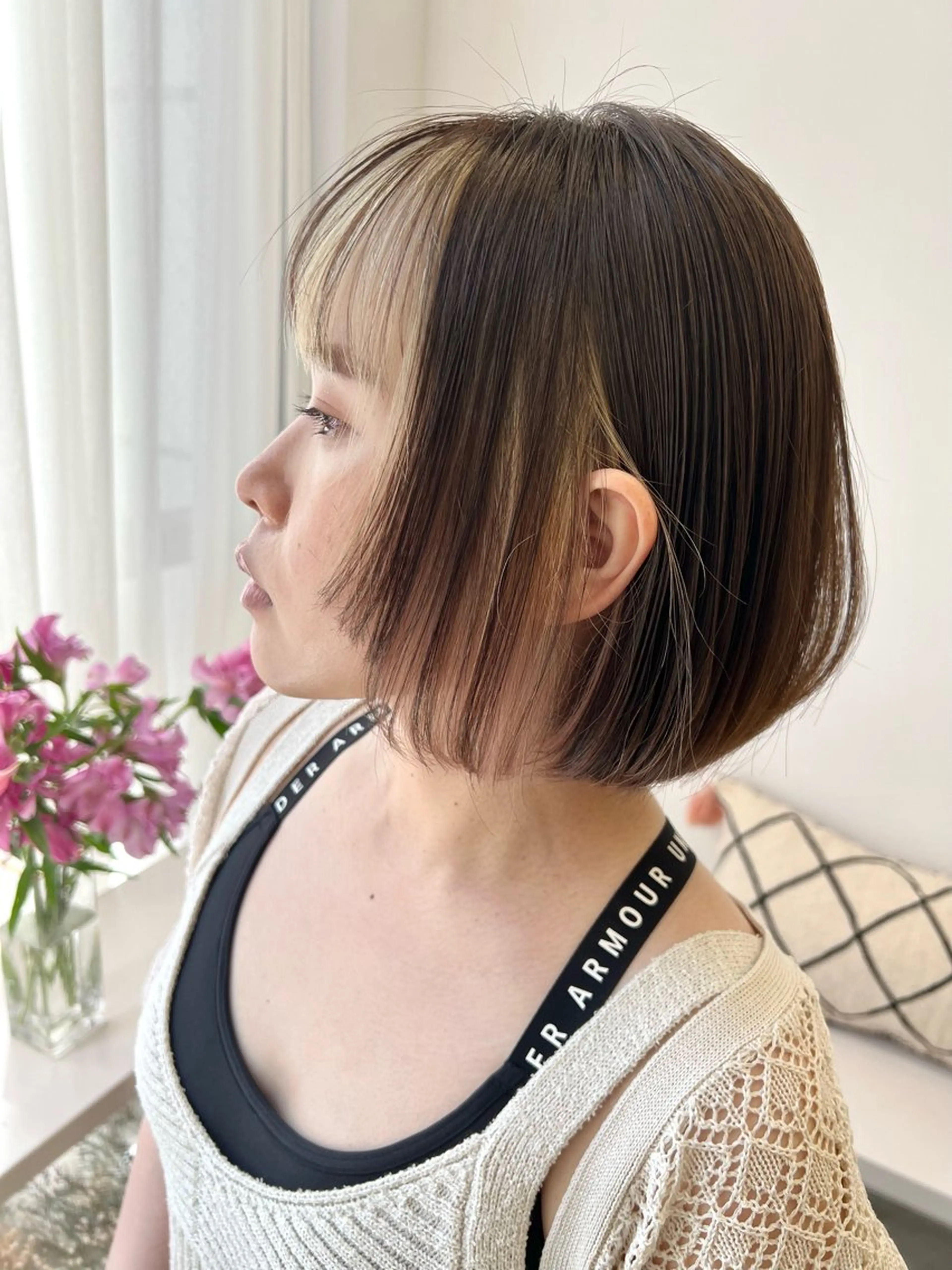 ショート ミストバング ショートヘア 永田 崇のヘアスタイル