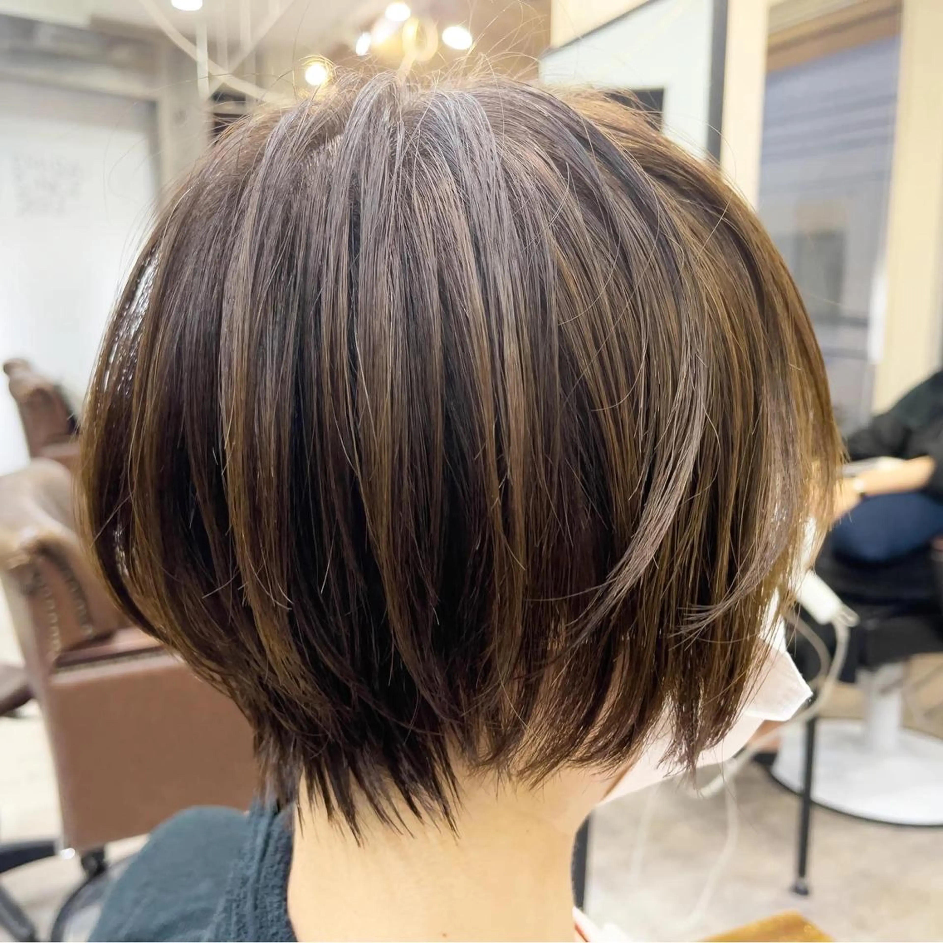 ショート カラー カット ヘッドスパ OAK溝の口 𖠋SHINYAのヘアスタイル