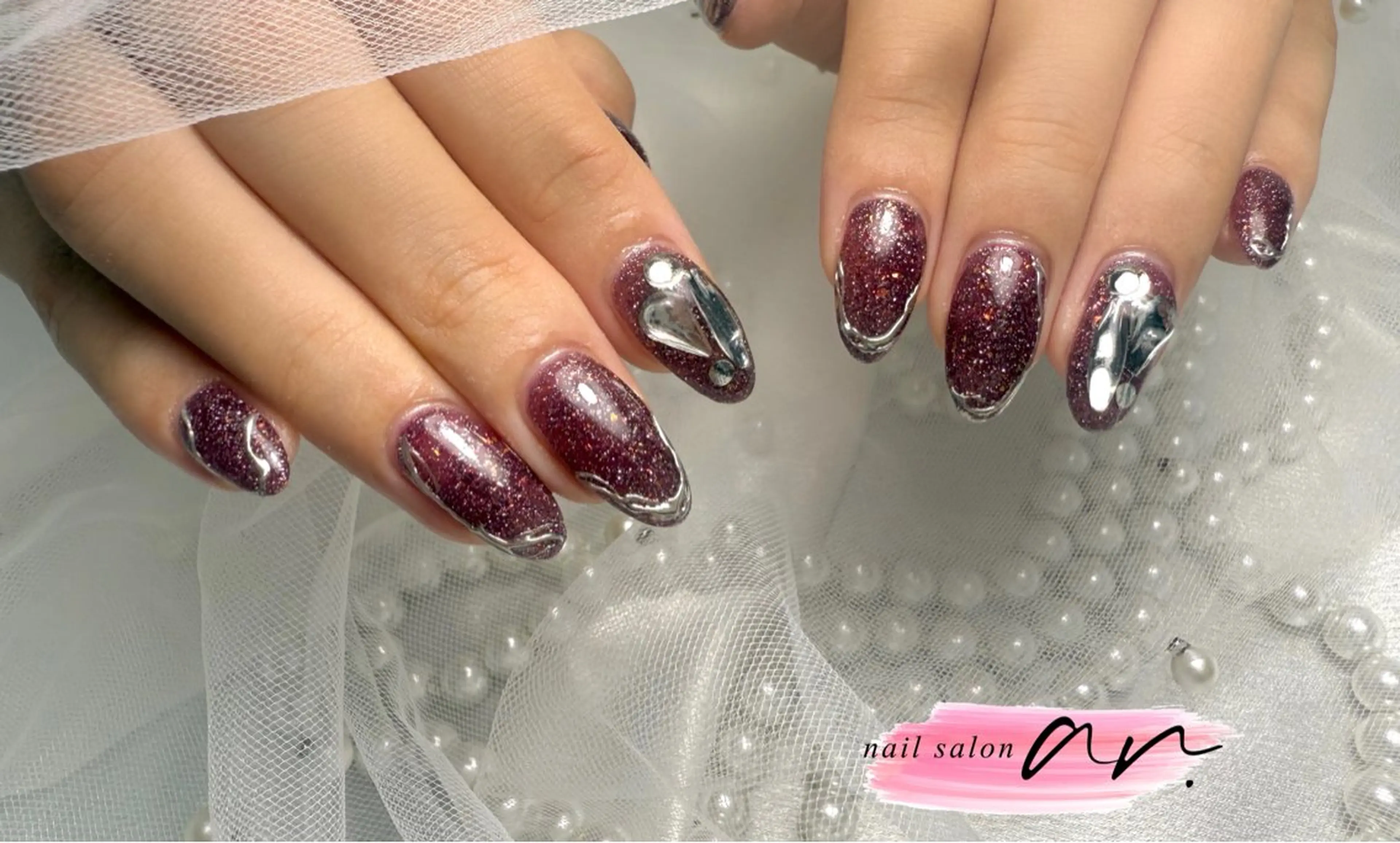 ネイル 持ち込み nailsalon ar.のネイルデザイン