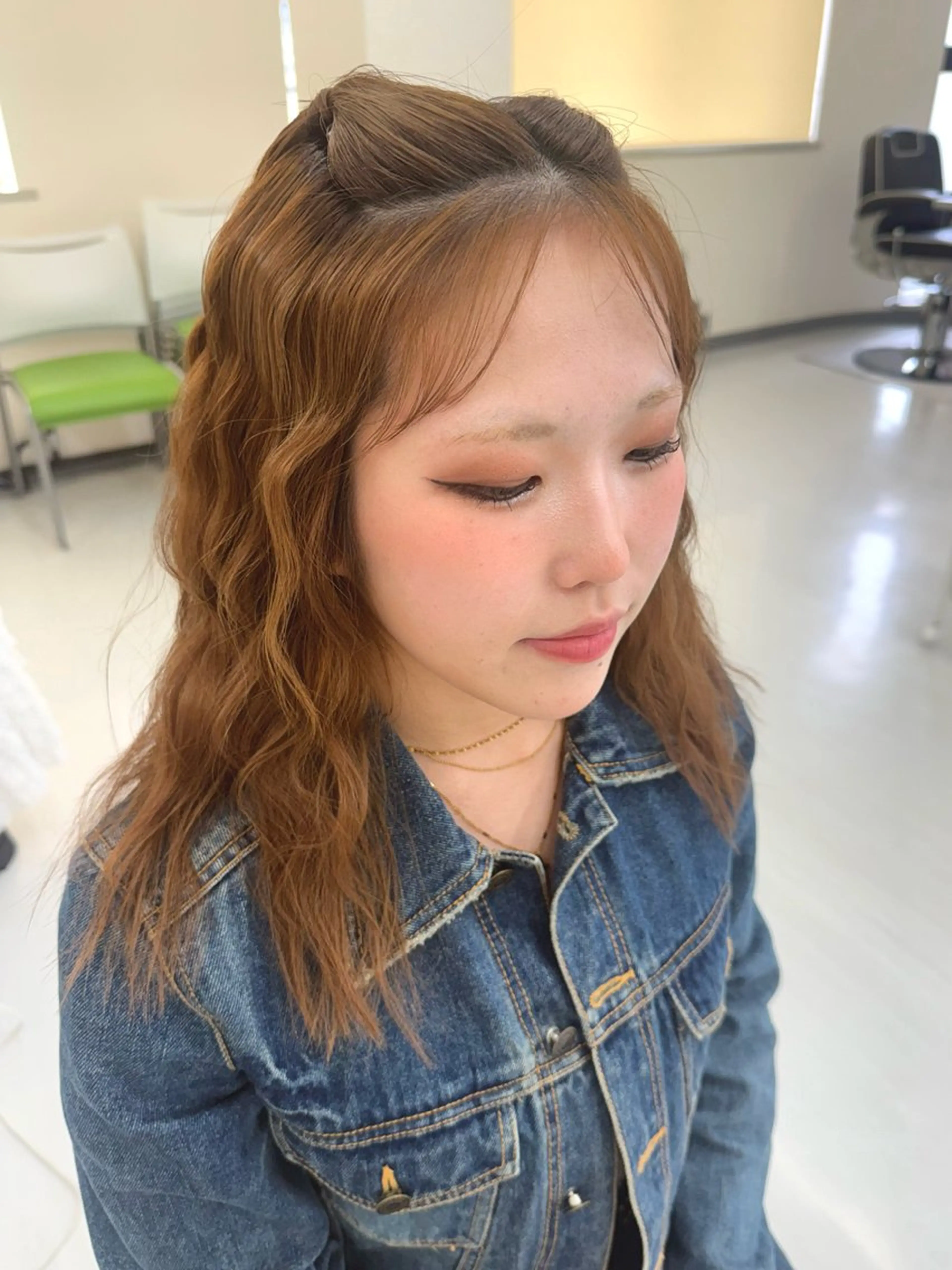 ロング ヘアアレンジ 💖ダブルカラー/ ヘアセット/晴香💖のヘアスタイル