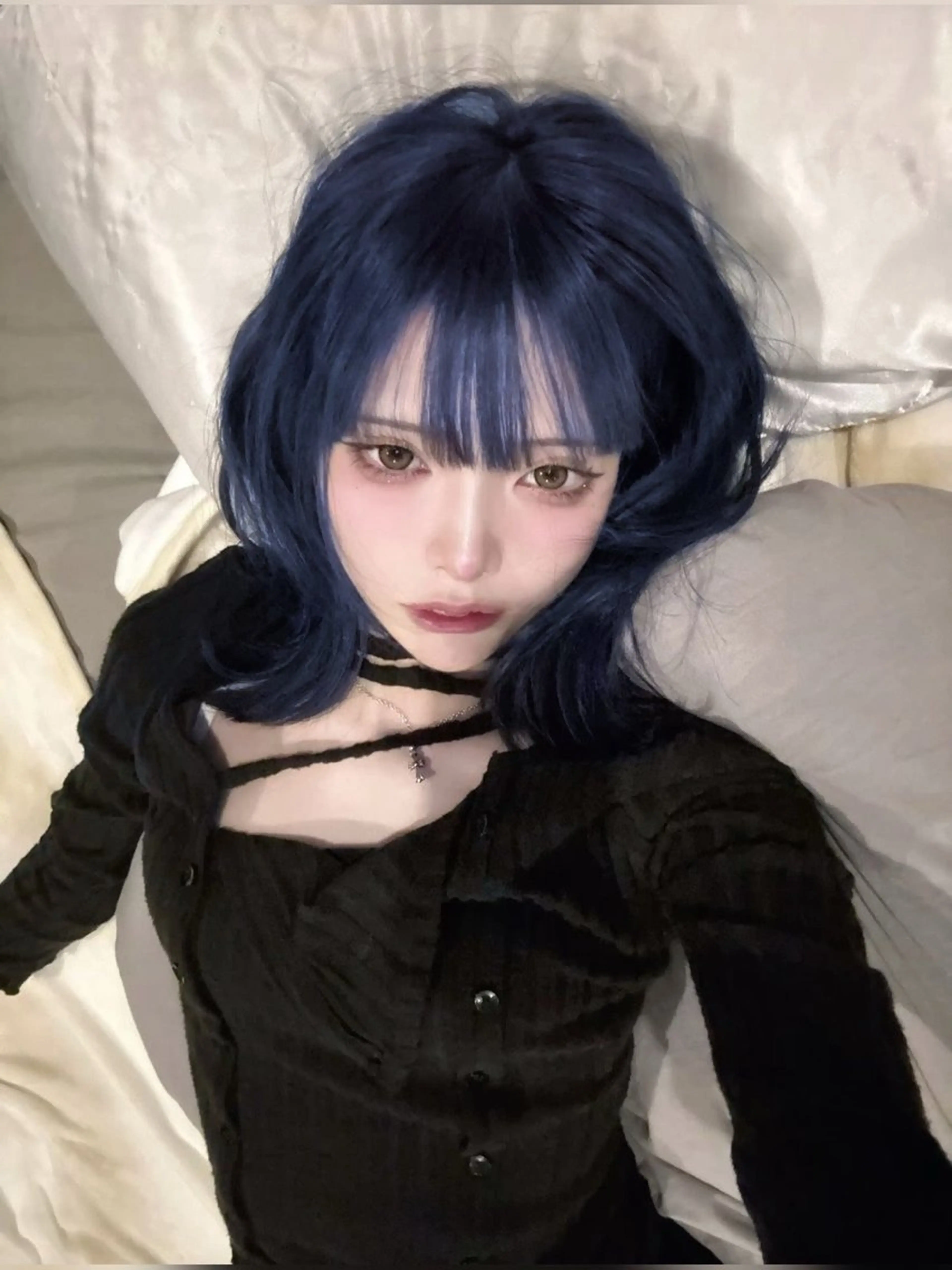 ロング カラー 🤍ྀི透ける寒色 Cocoa🤍ྀིのヘアスタイル