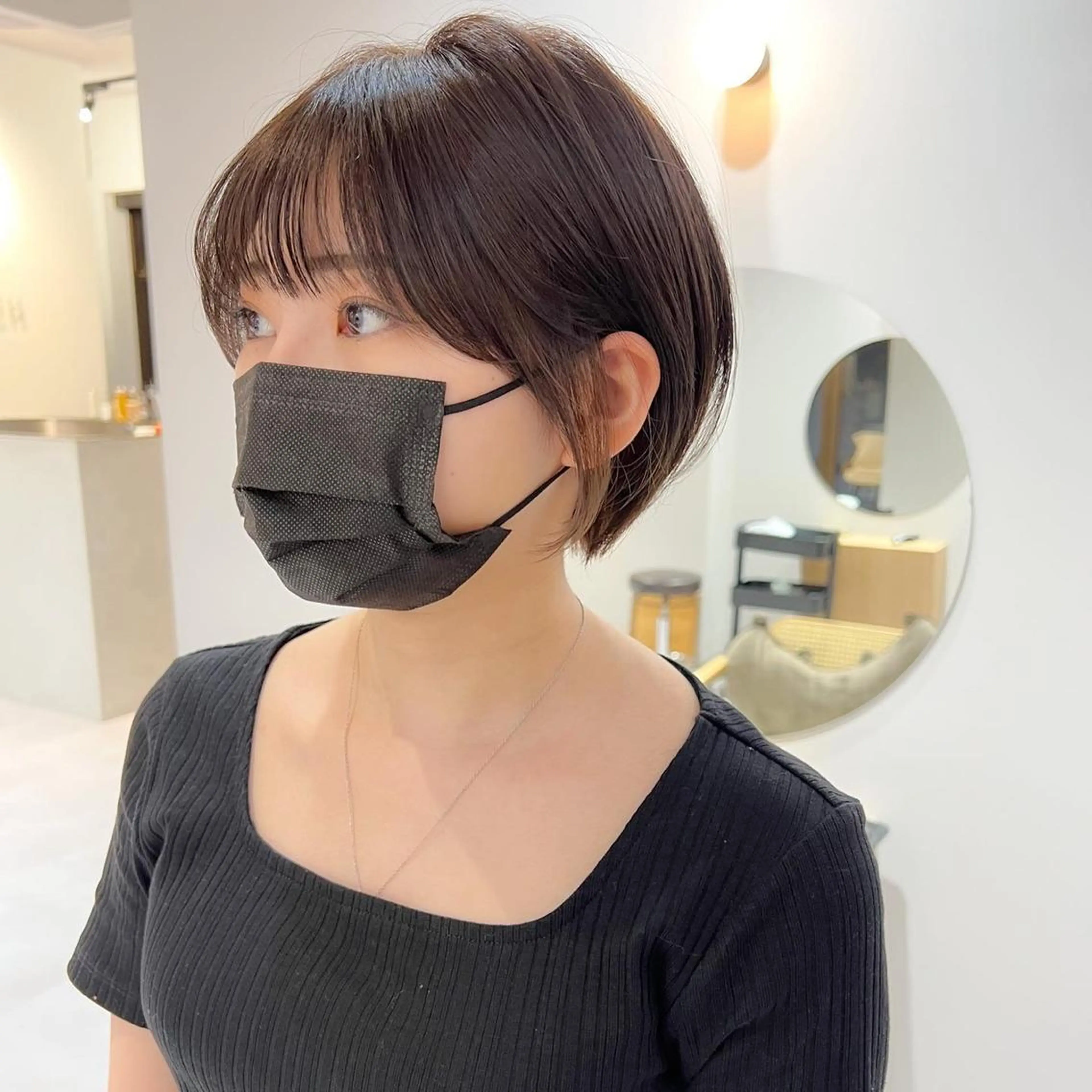 ショート カラー ショートヘア 立川✨ブリーチ/ ケアブリーチ✨のヘアスタイル