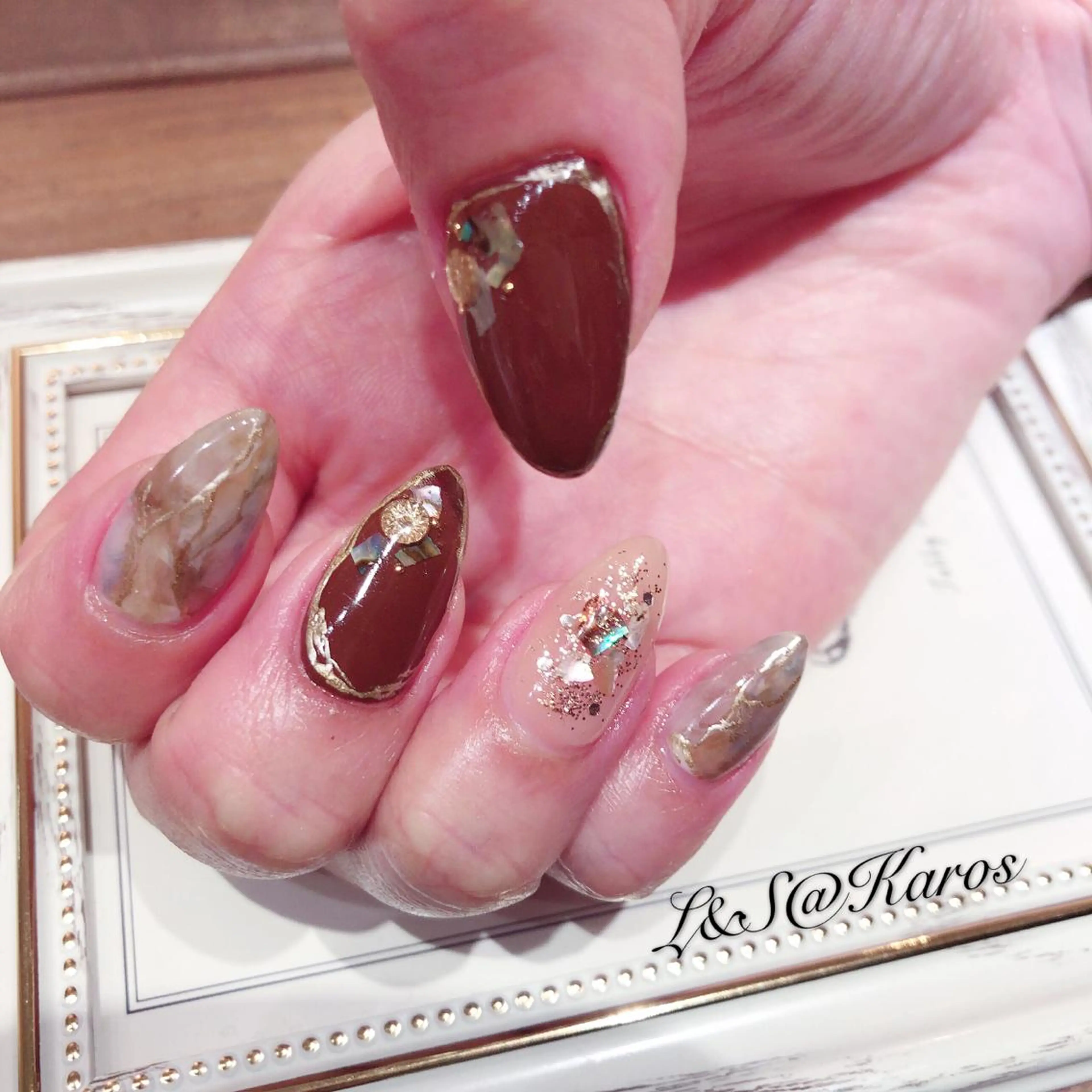 ネイル ハンドネイル L&S@Karos所属・L&S@ Karosのネイルデザイン