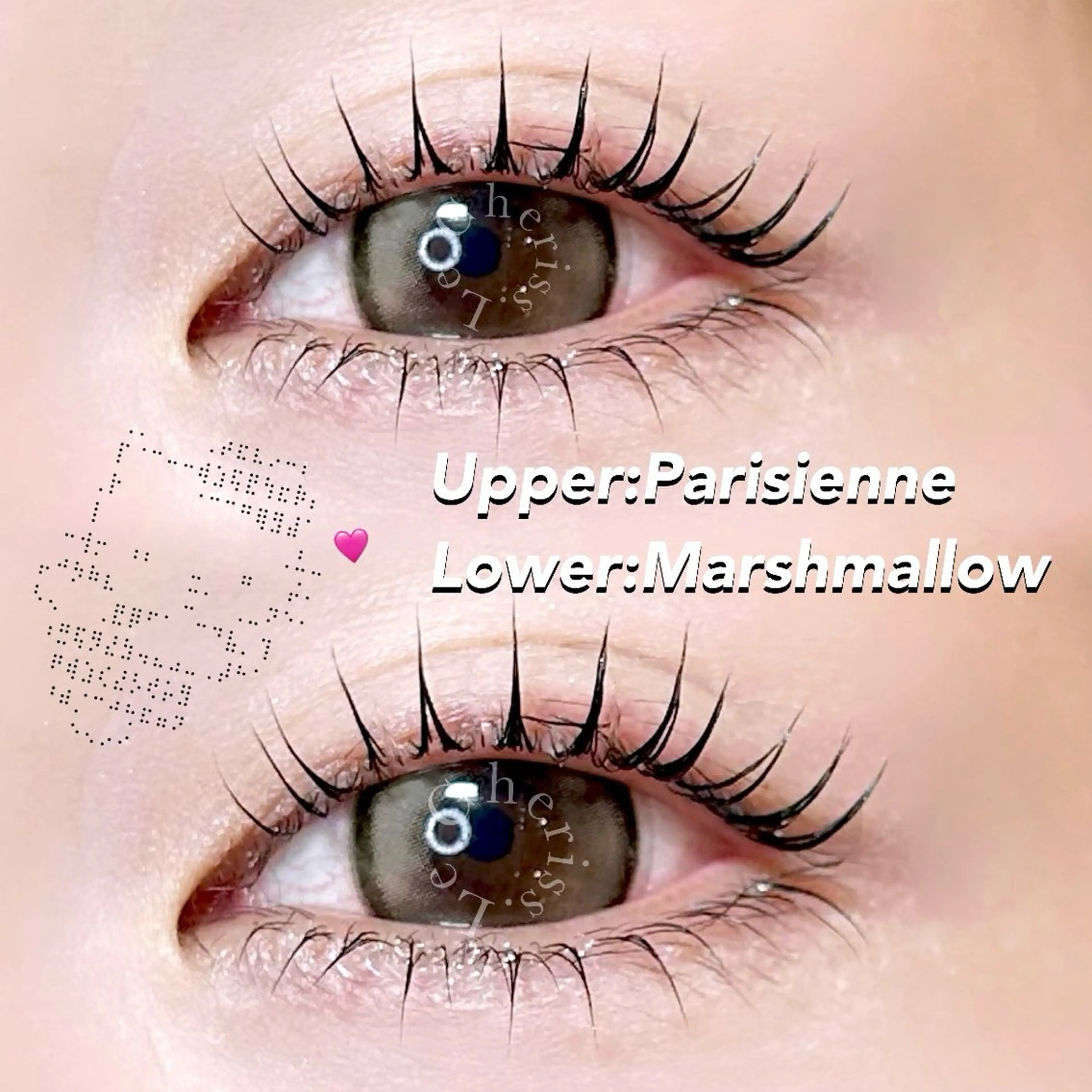 マツエク・マツパ 💌 ユイ✮パリエクのマツエク・マツパデザイン