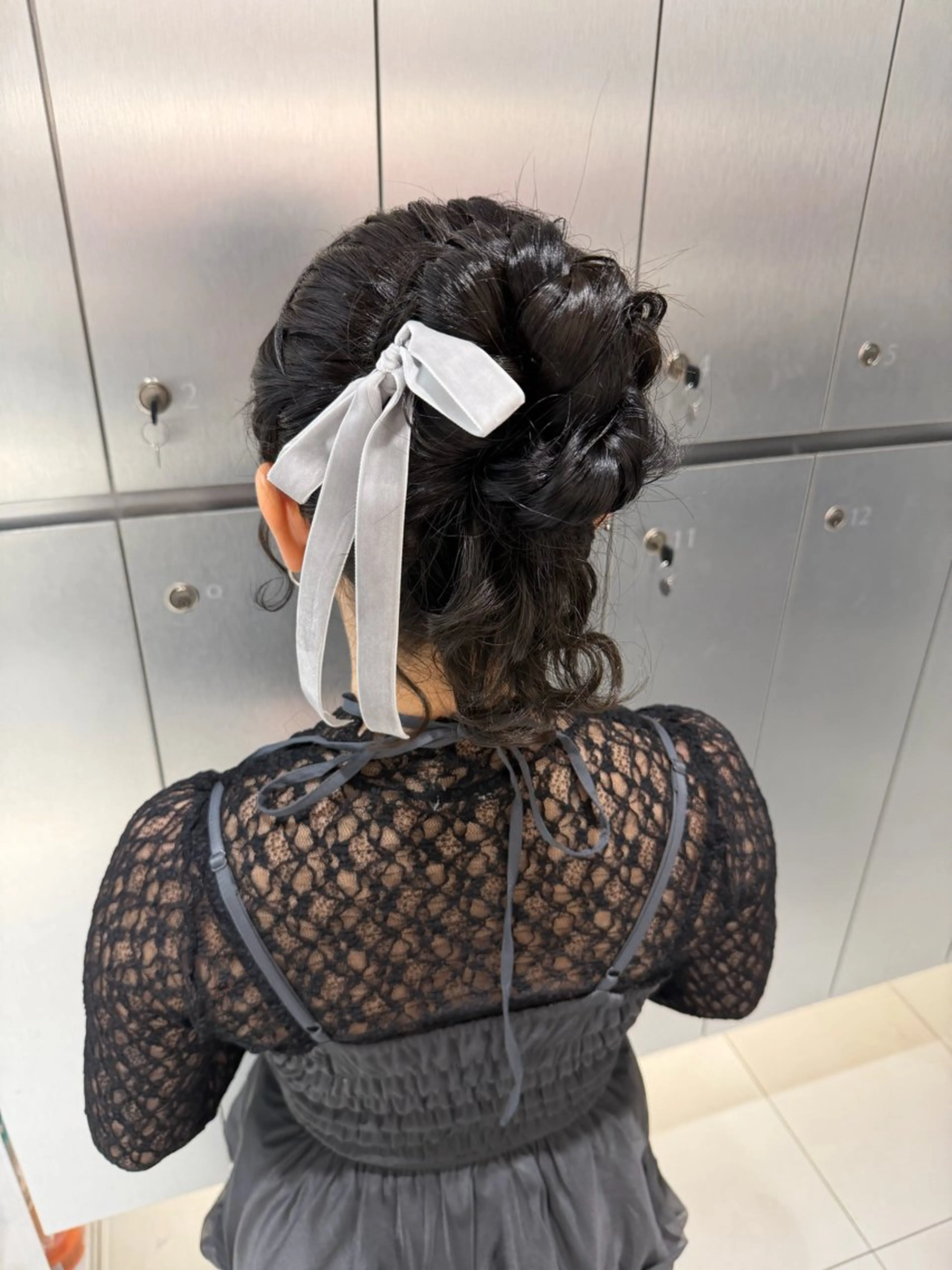 ヘアアレンジ 結婚式・ブライダル ヘアセット ヘアセット🎀耳つぼ 👂💎MONAMIのヘアスタイル