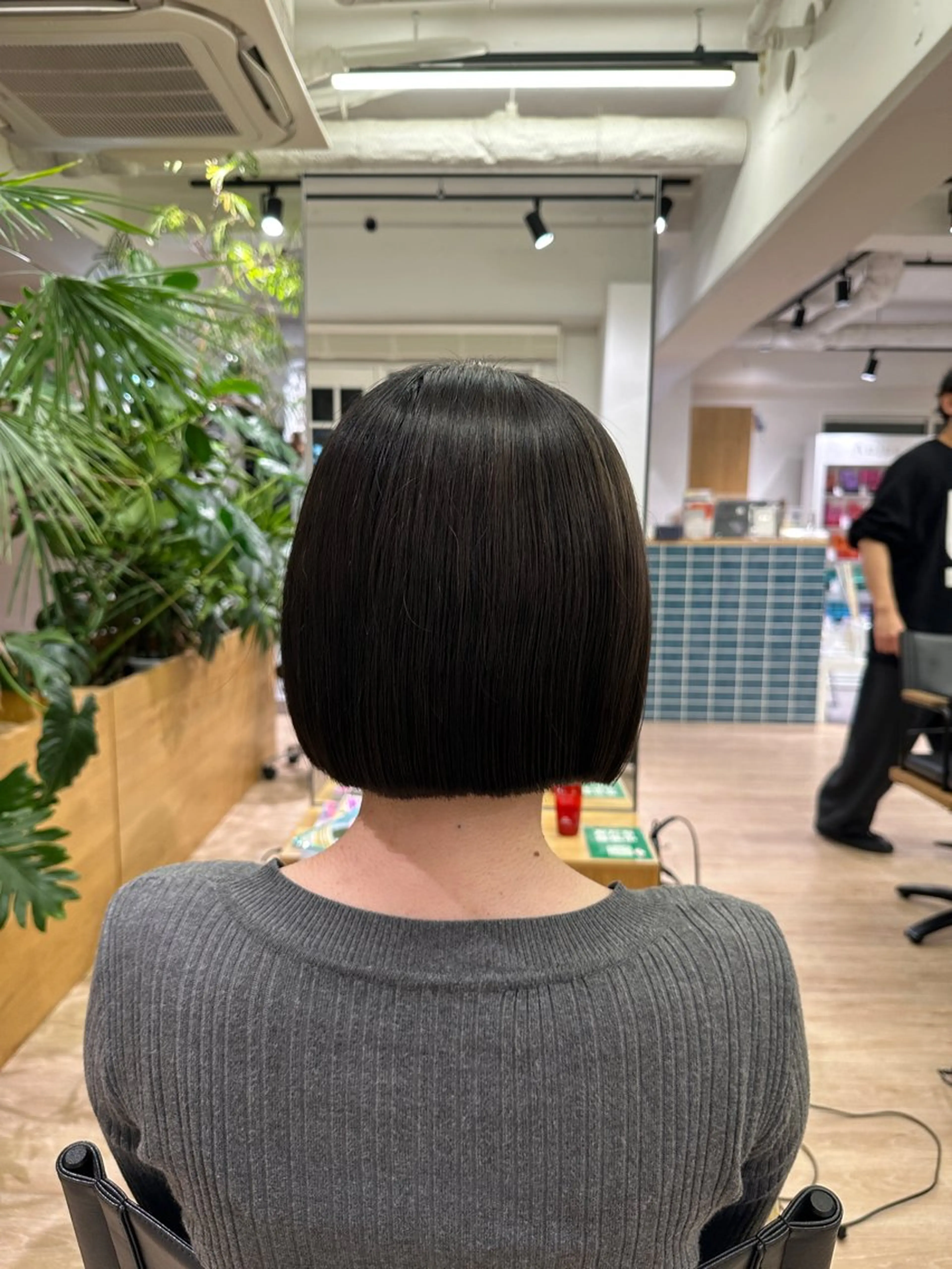 ショート 切りっぱなし/髪質 改善矯正/さやか🫧のヘアスタイル