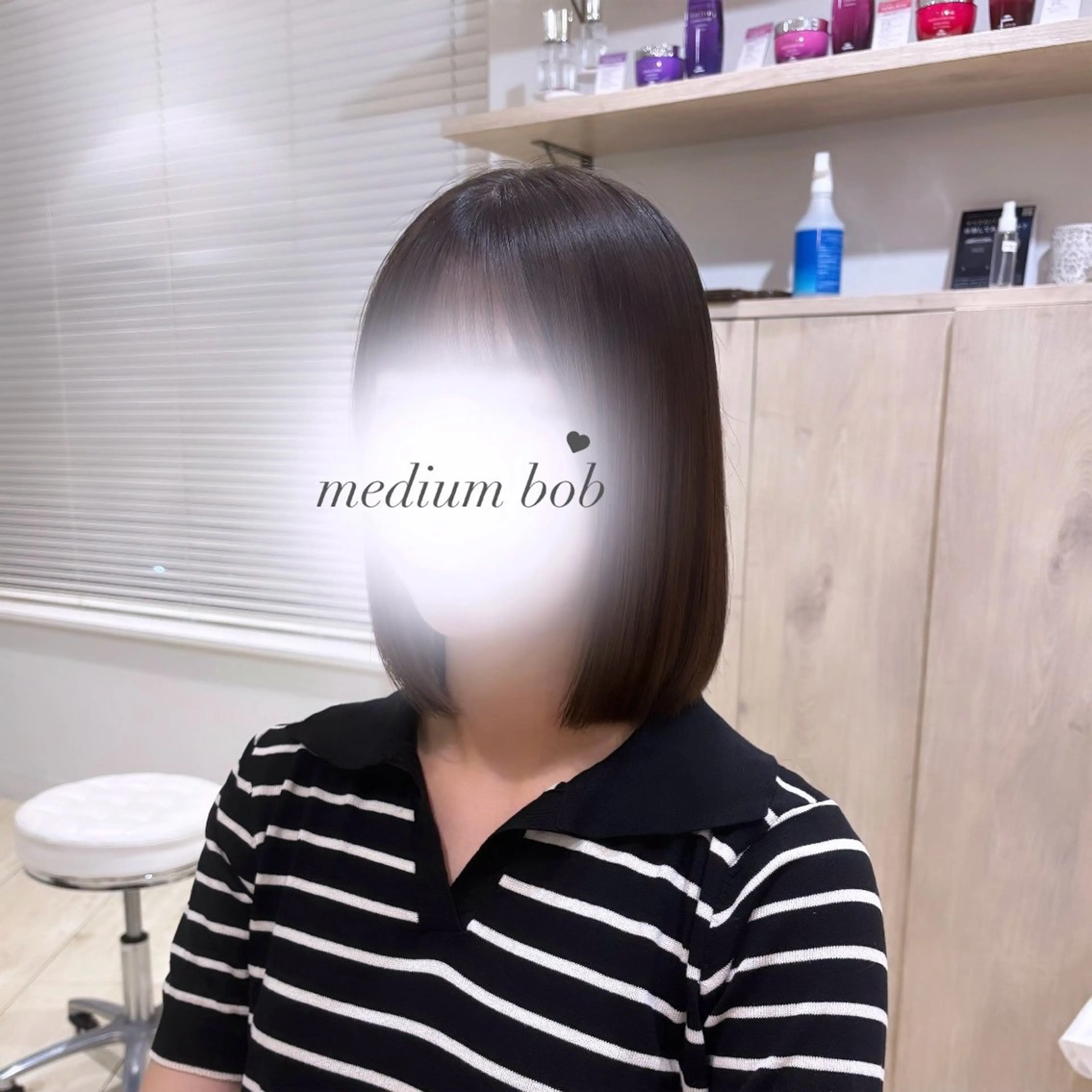 ミディアム カット Ririka/銀座/ Euphoria🎀のヘアスタイル