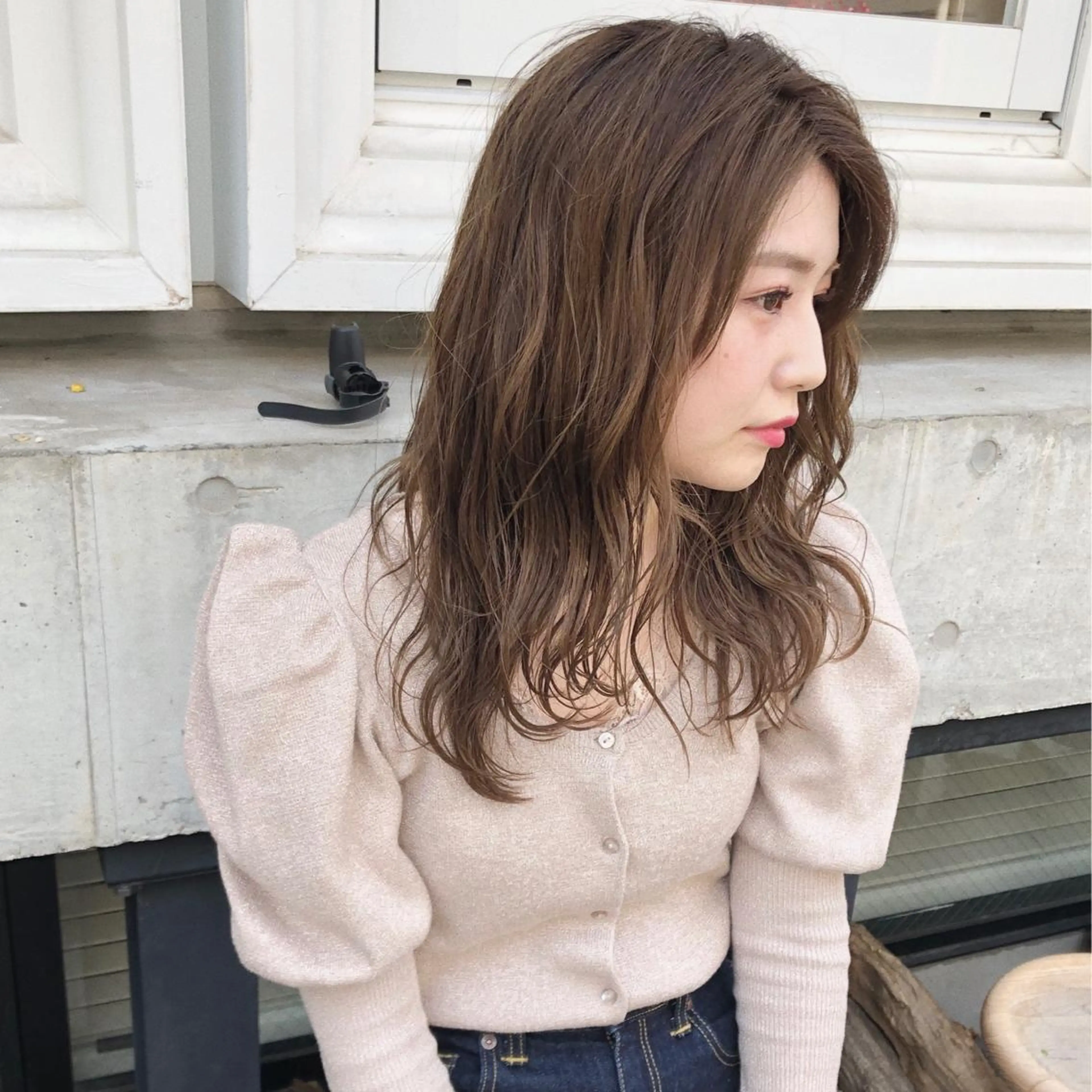 セミロング 冨木 雄斗のヘアスタイル