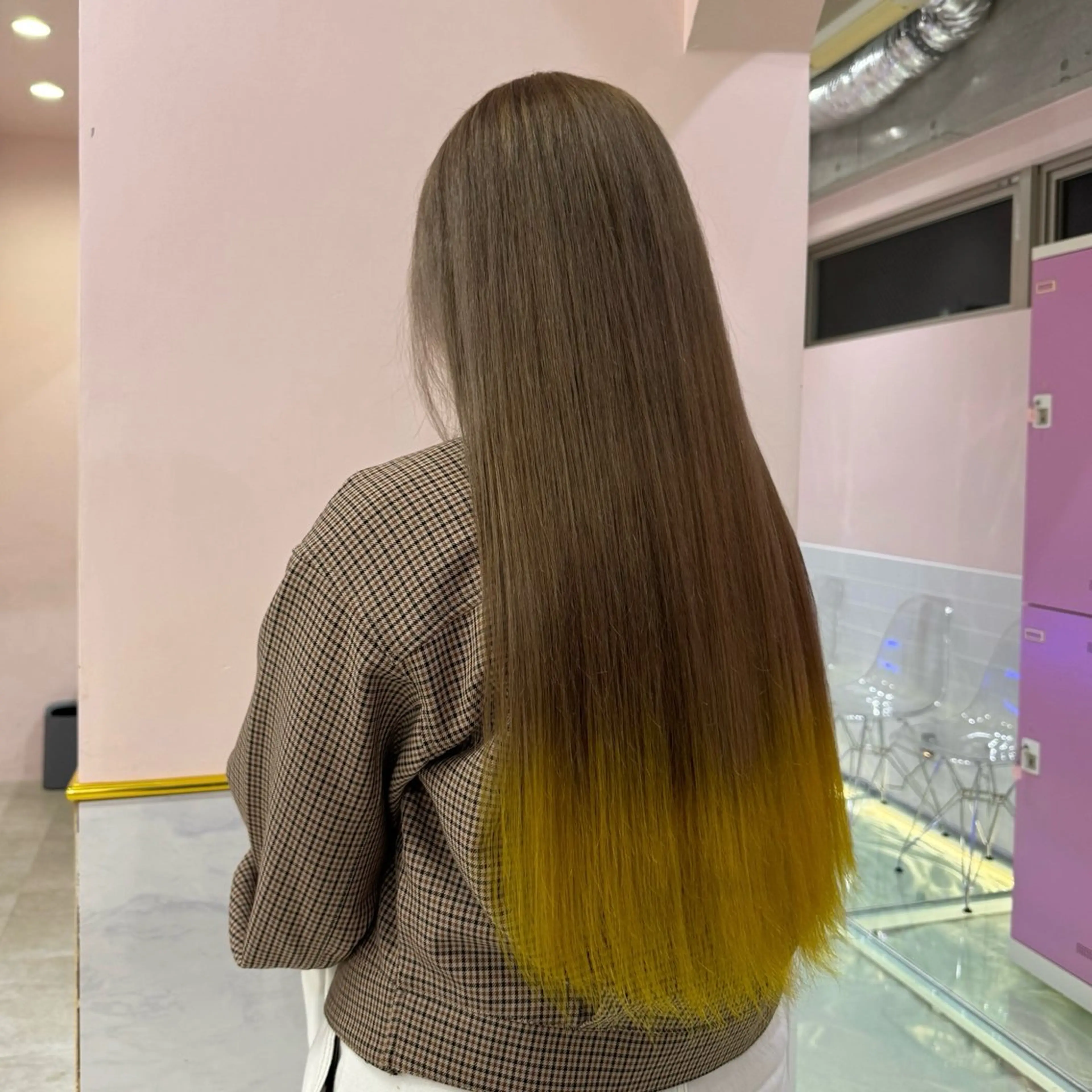 ロング カラー ヘアカラー トリートメント 高発色/デザイン ☀️toku☀️のヘアスタイル