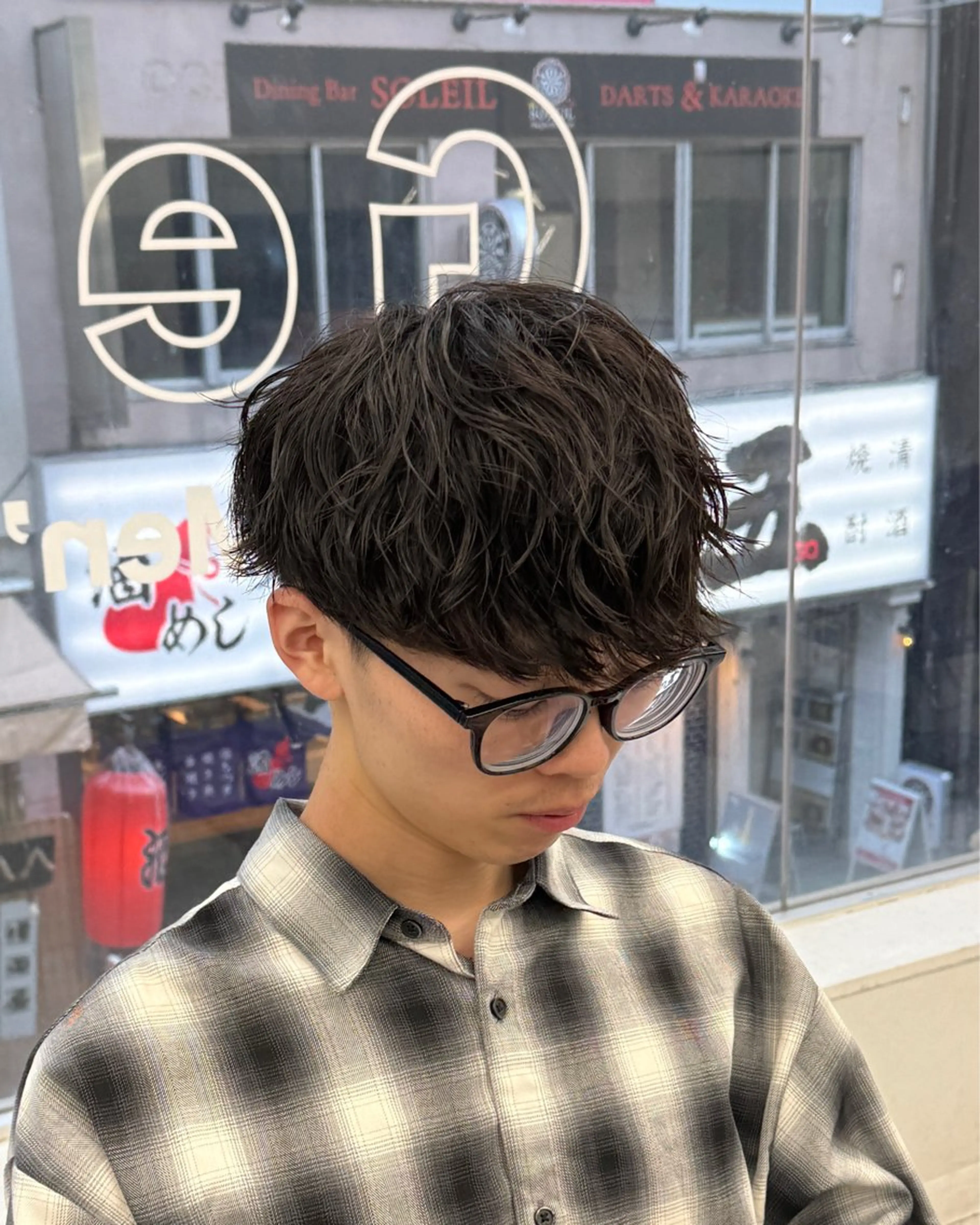 パーマ メンズ カット パーマ トリートメント ヘッドスパ ヘアセット シャドウパーマ/ メンズ/KENTAのヘアスタイル