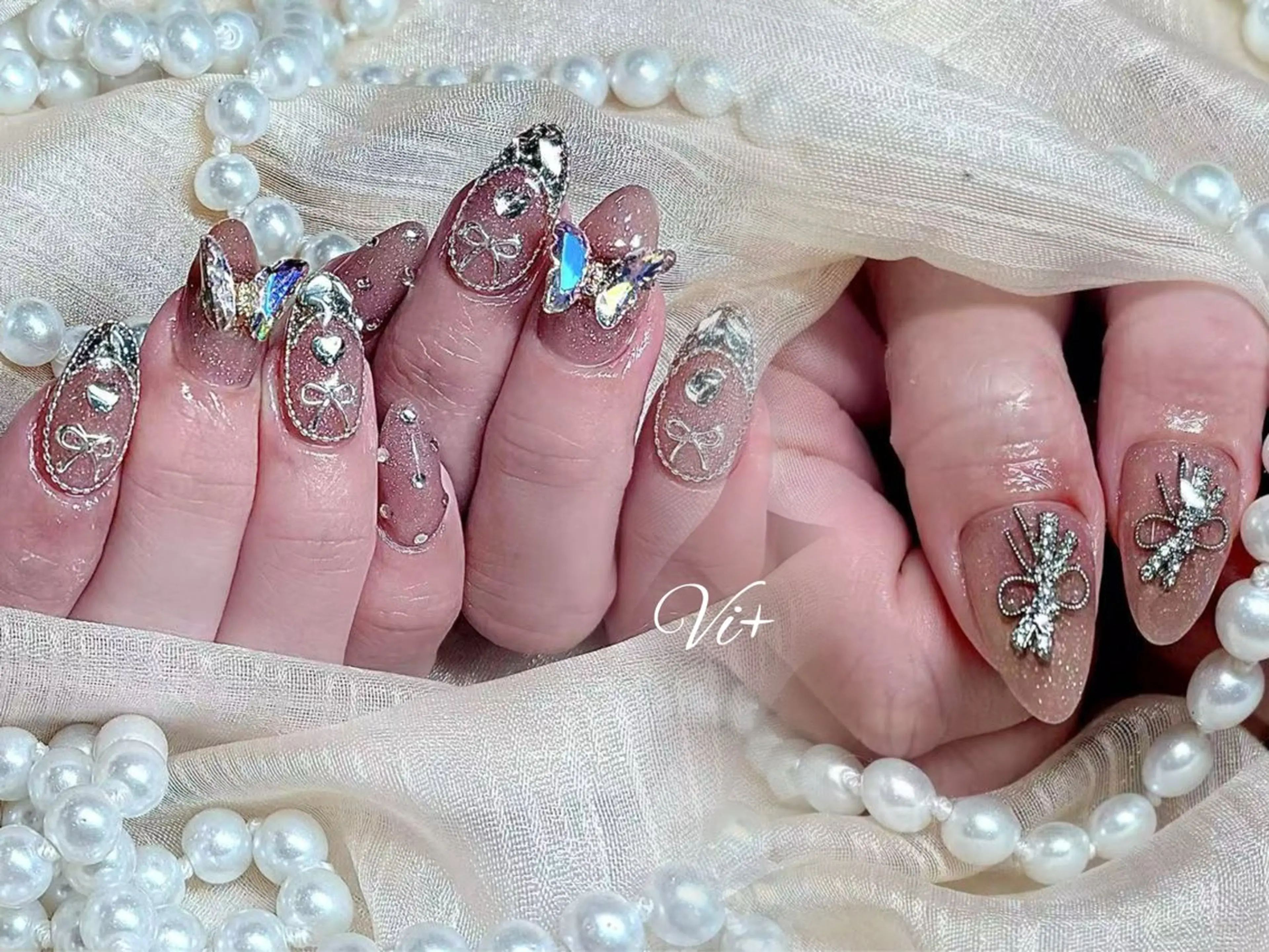 ネイル ハンドネイル ✨Nailsalon Vi+✨のネイルデザイン