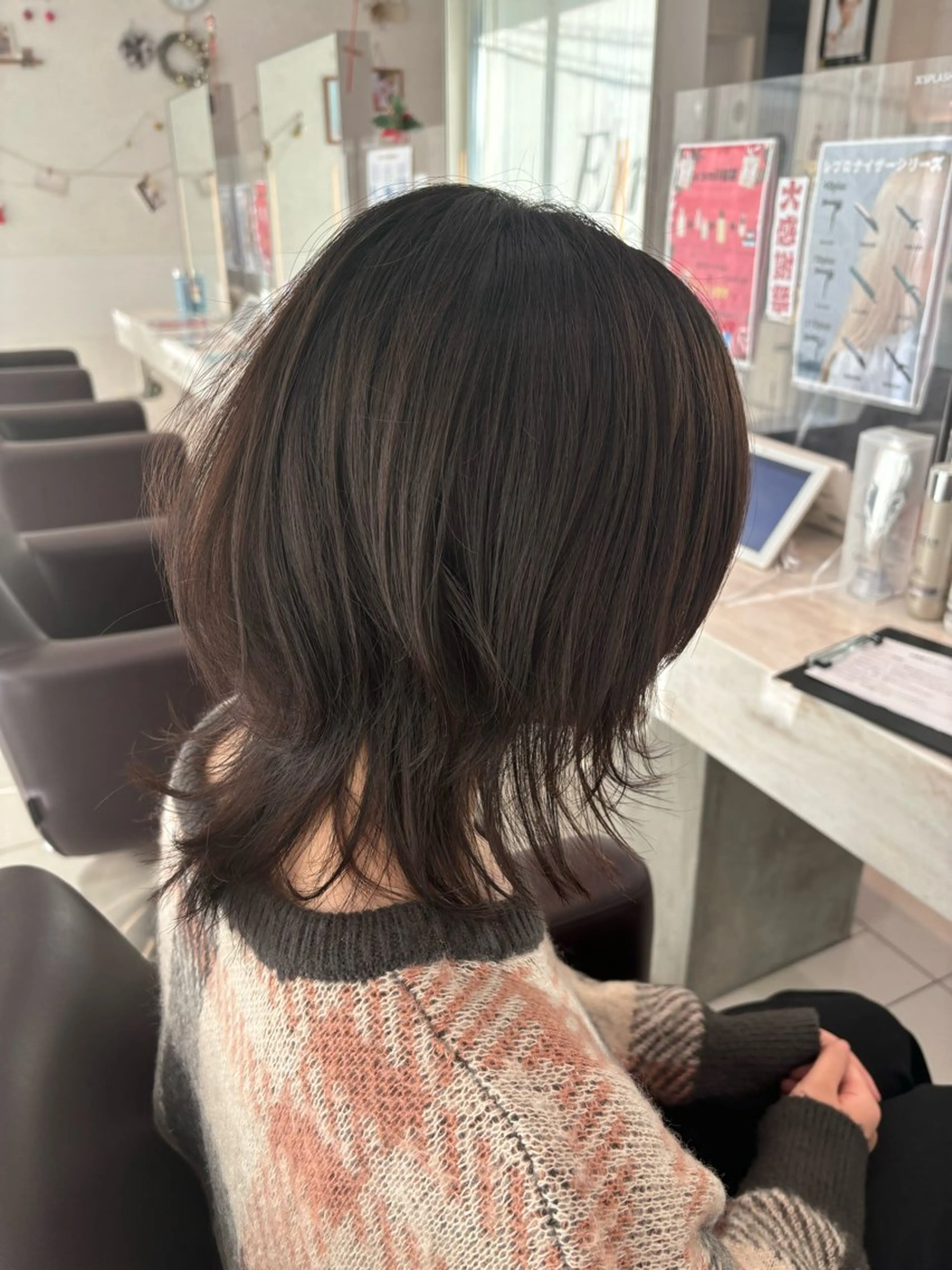 ミディアム メンズ/パーマ/ ウルフ/伊武紀のヘアスタイル