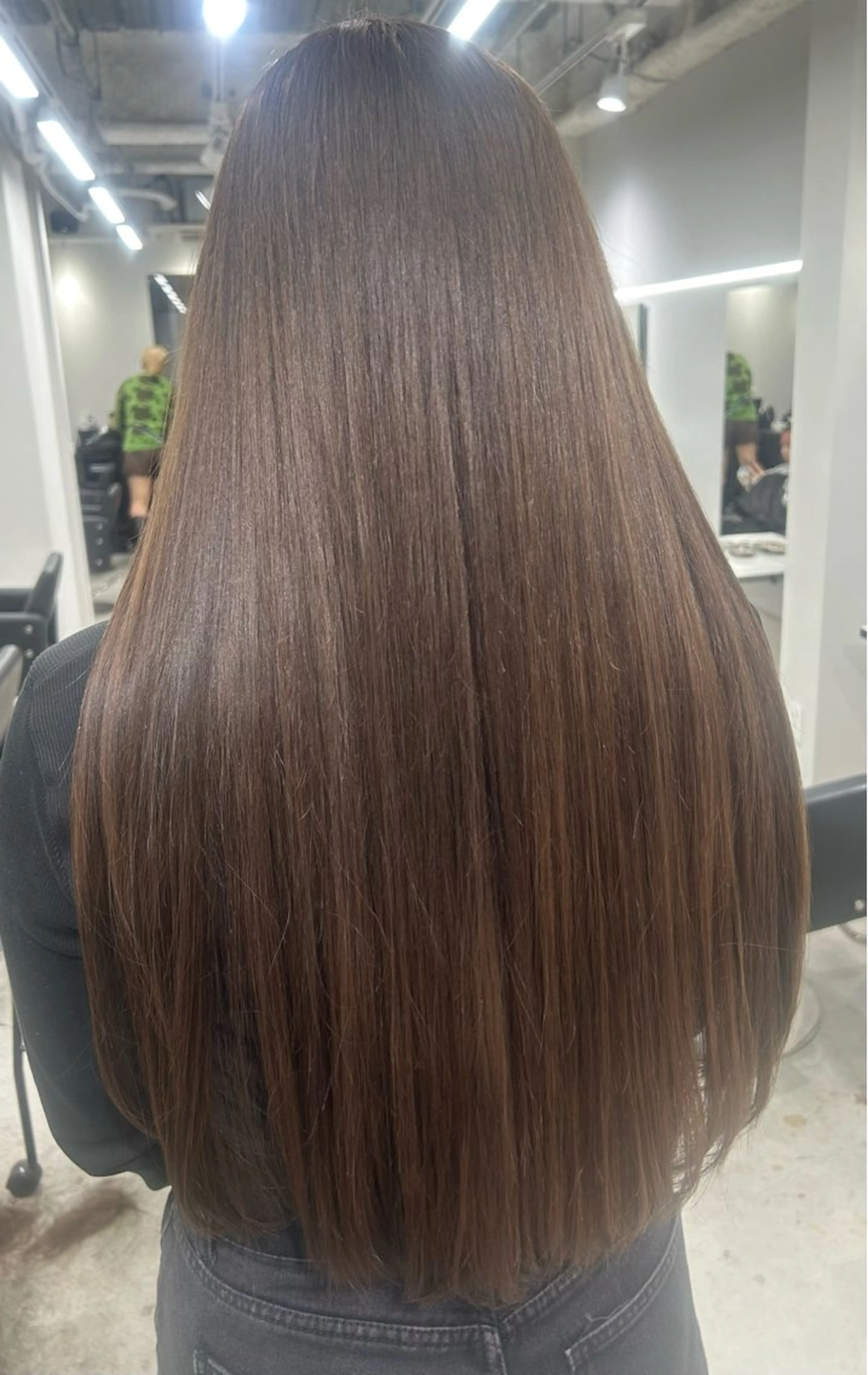 ロング カラー ヘアカラー トリートメント Gisel みらののヘアスタイル