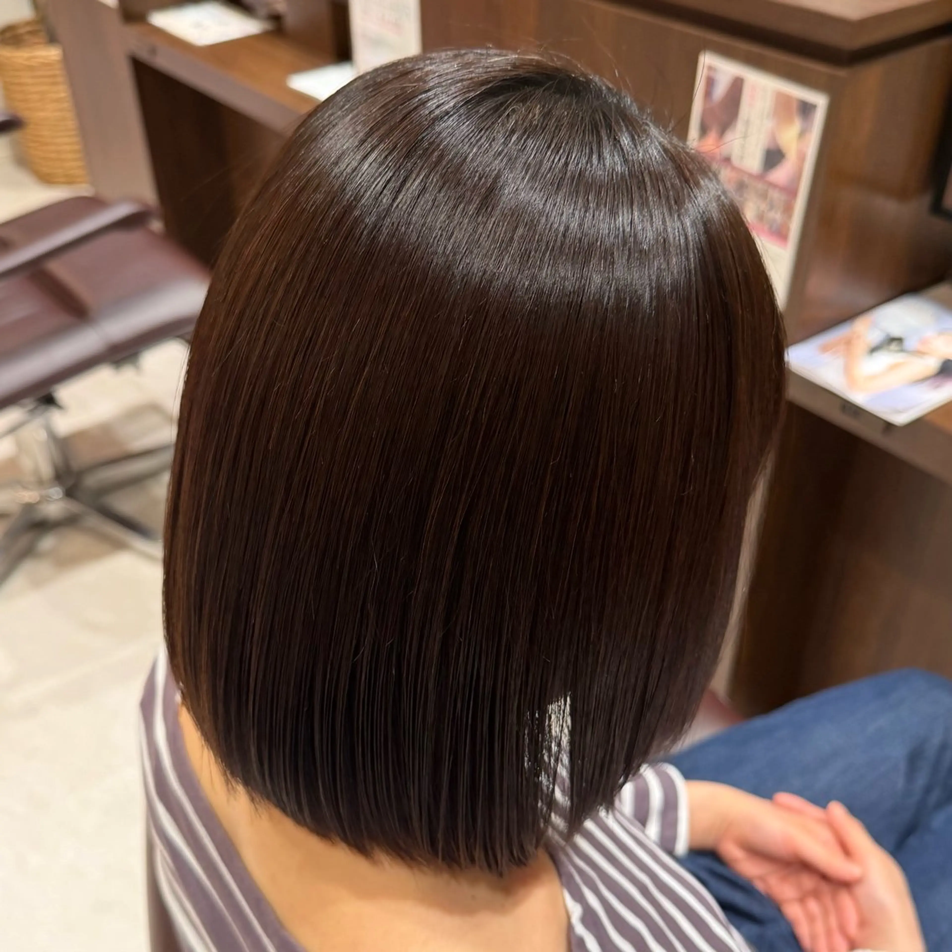 ミディアム 縮毛矯正 🌊艶•似合わせ 🌊YUUKIのヘアスタイル