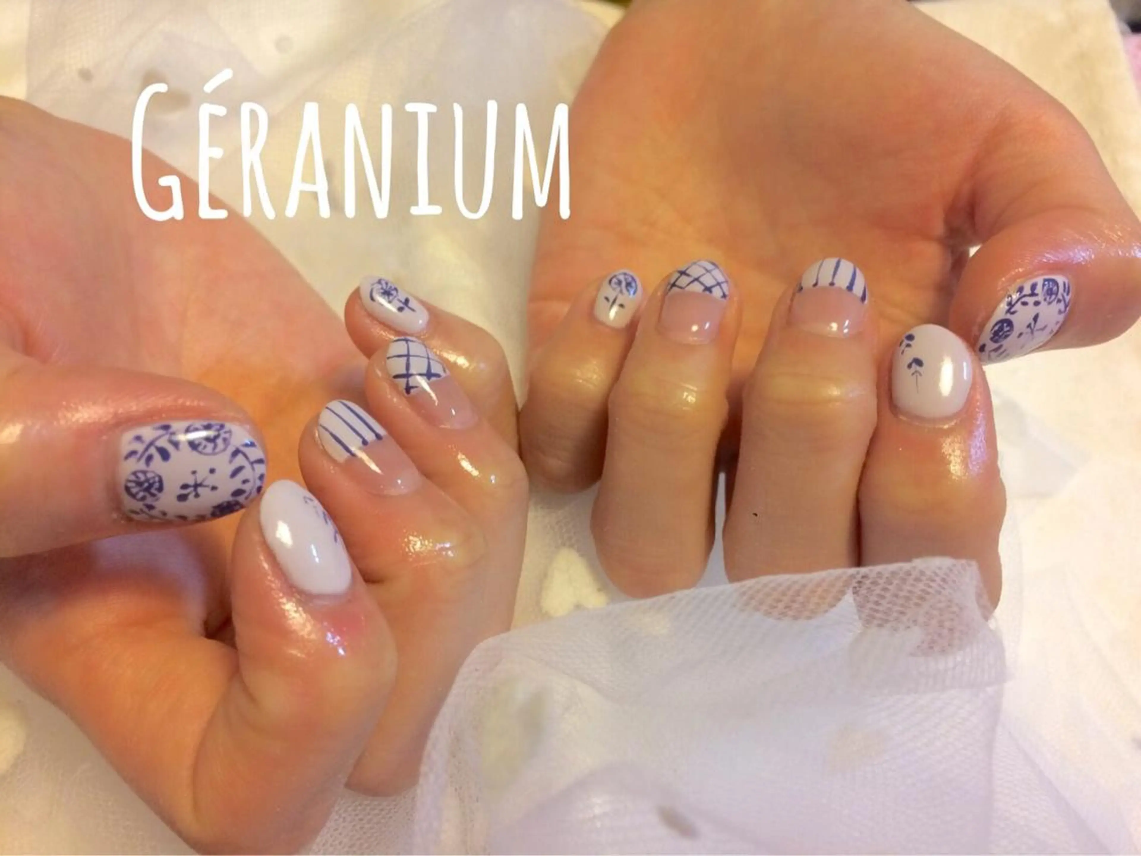 ネイル GéRanium Harukaのネイルデザイン