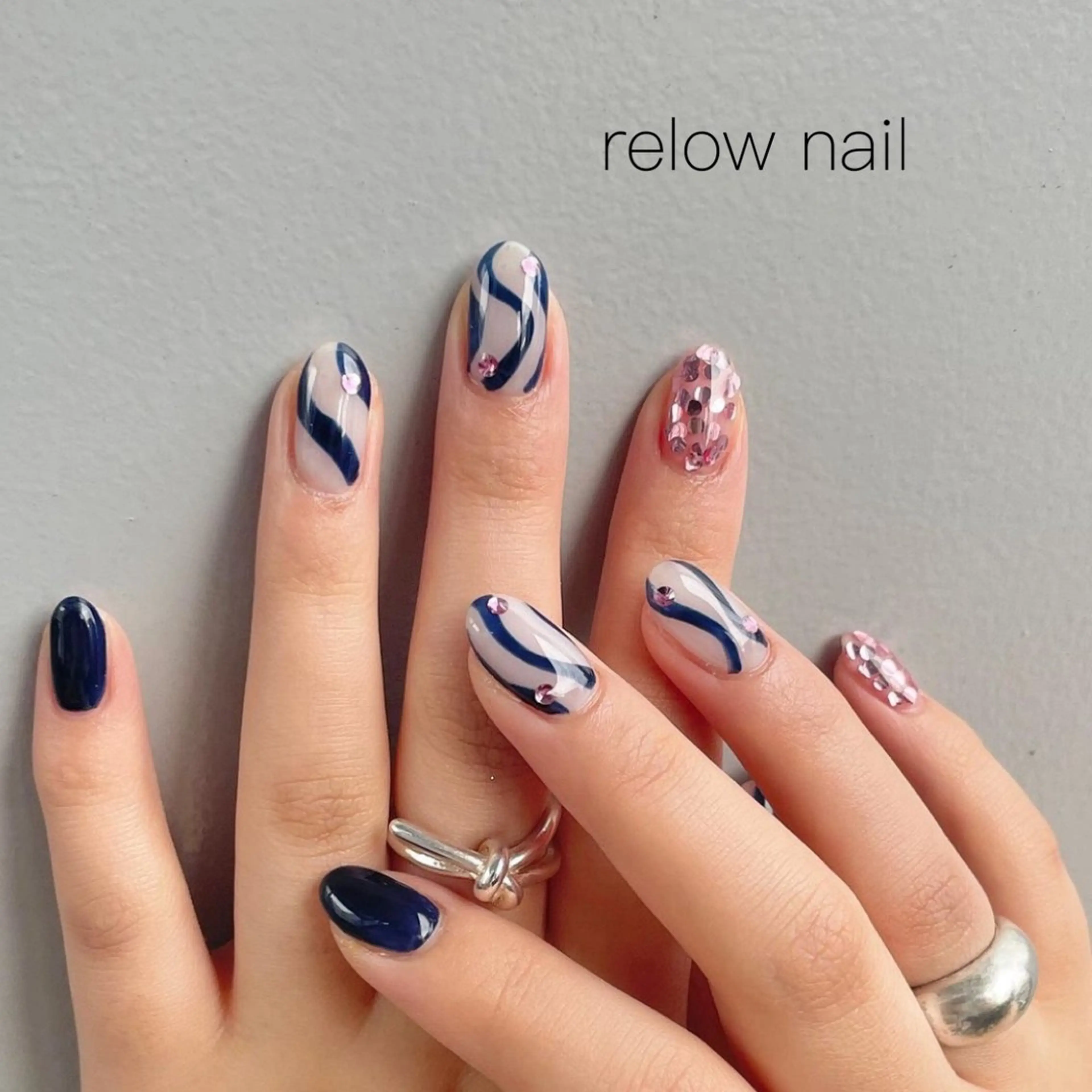 ネイル キラキラネイル シンプルネイル 🪴 YURI🪴のネイルデザイン