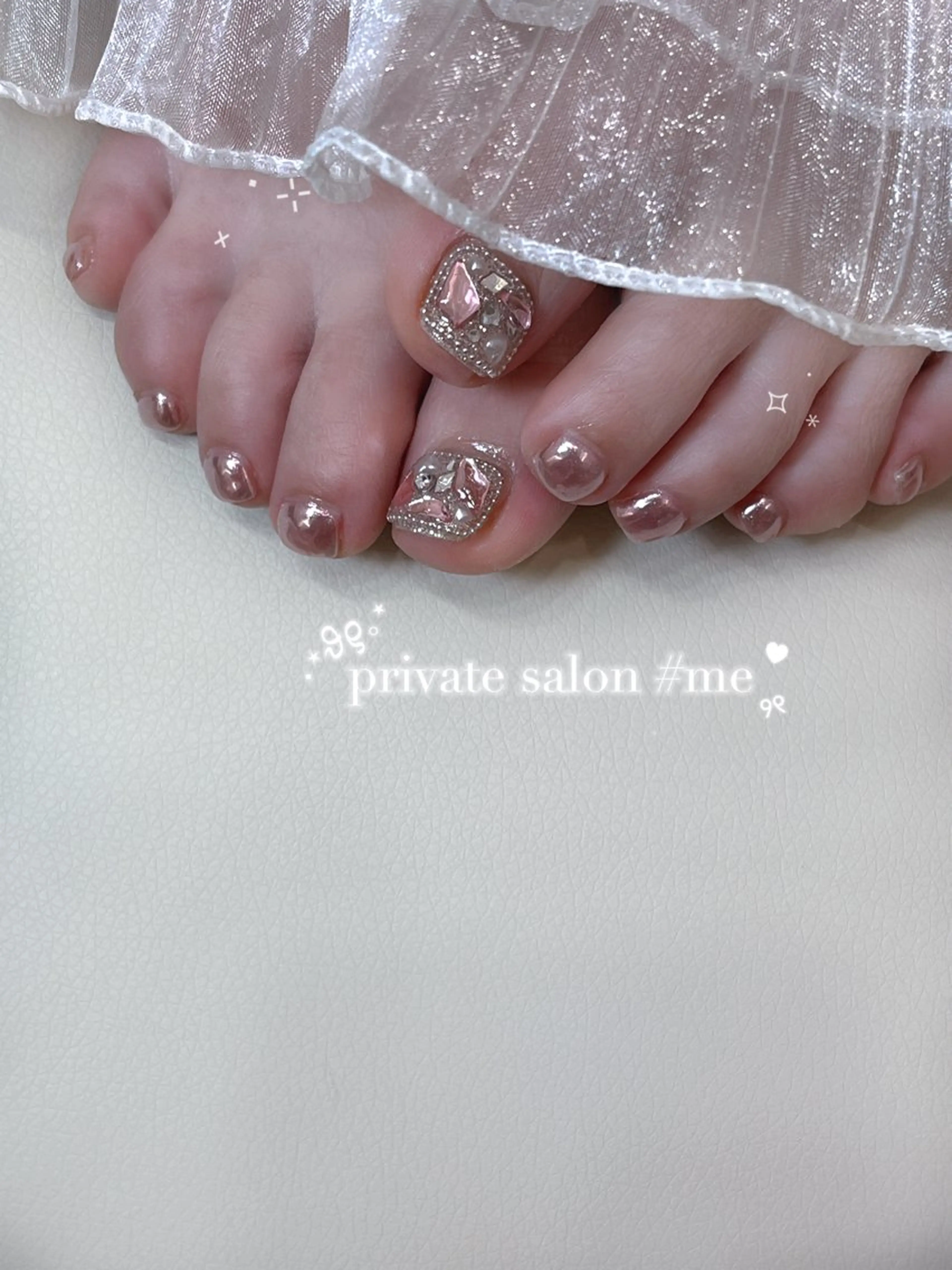 ネイル ハンドネイル フットネイル ＃ ｍｅのネイルデザイン