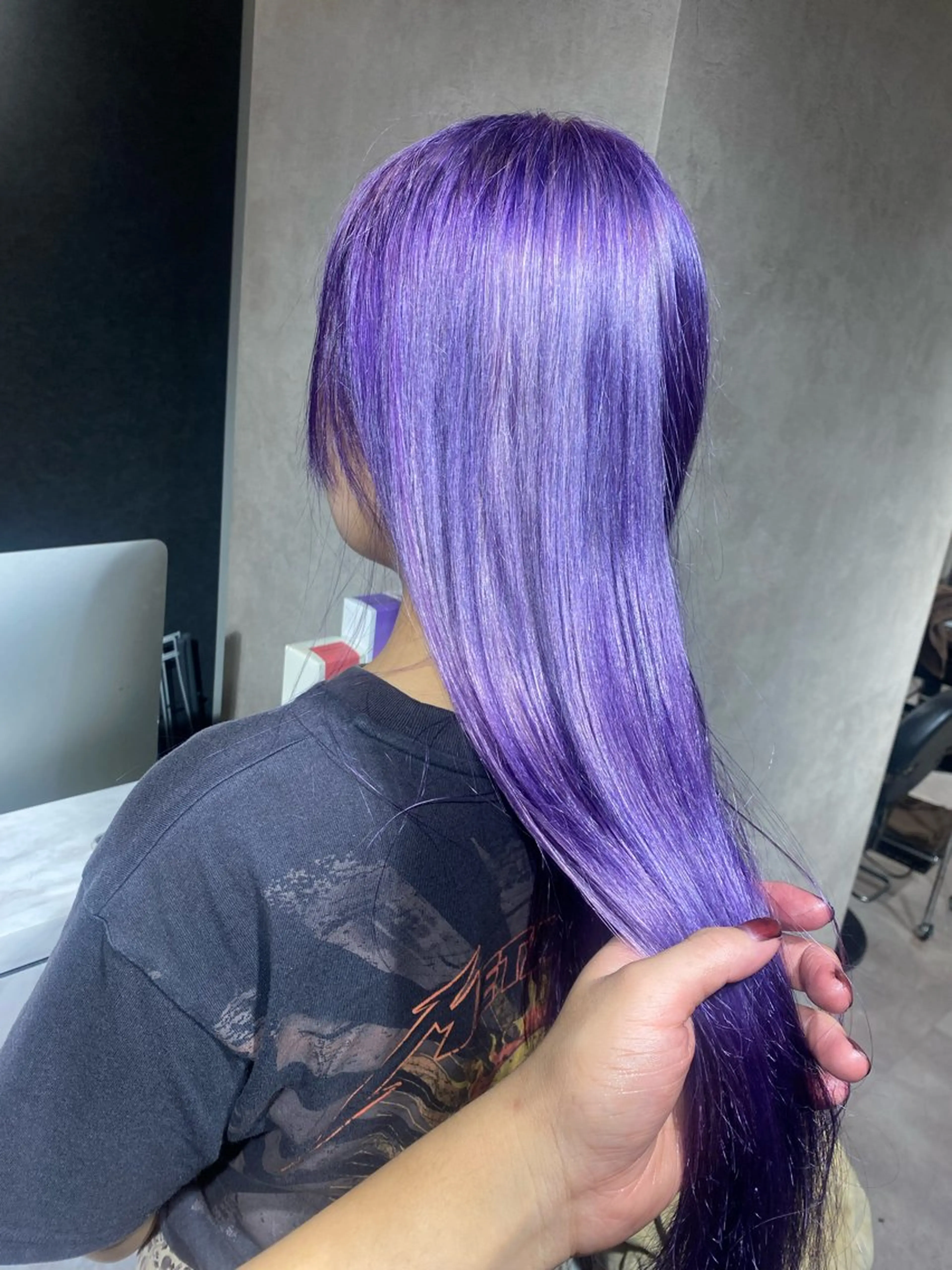 カラー ヘアカラー ヘアセット Seleneコウキ ブリーチ/ハイトーンのヘアスタイル