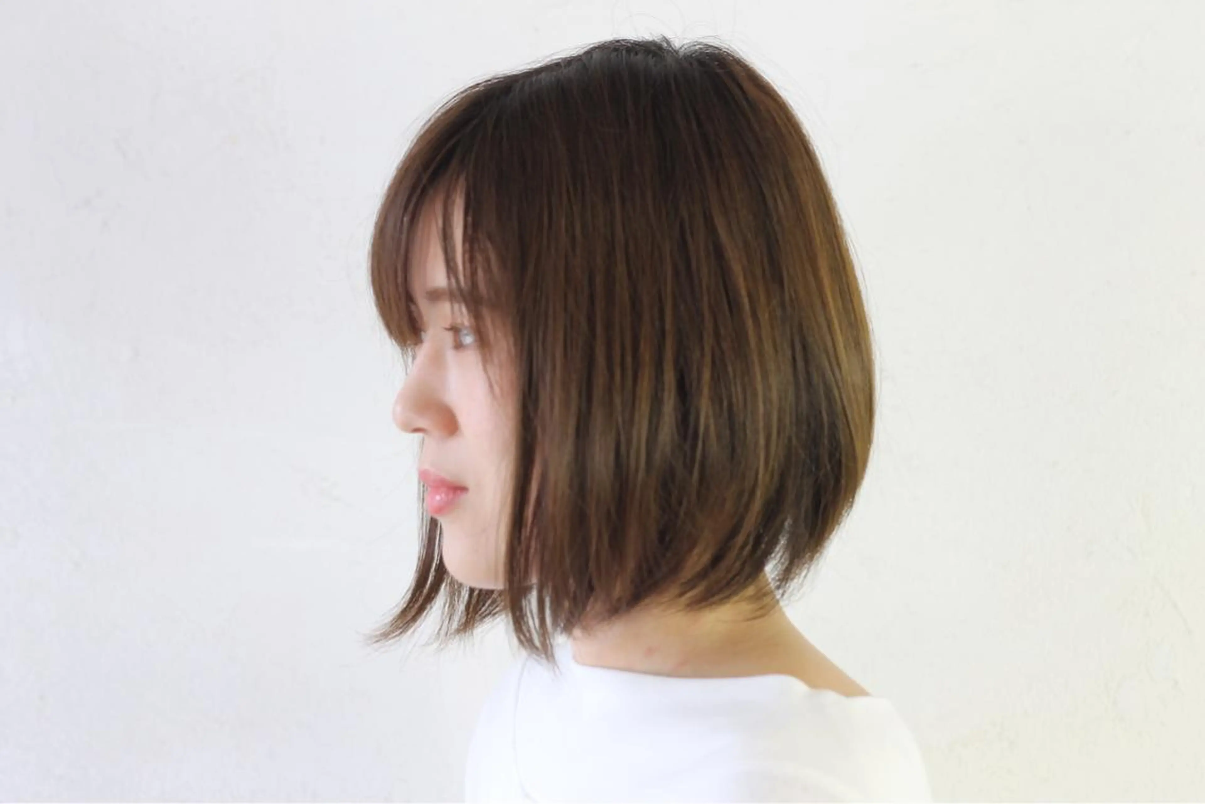 ミディアム 髪質改善エイジングケ ア専門美容室チアフルのヘアスタイル