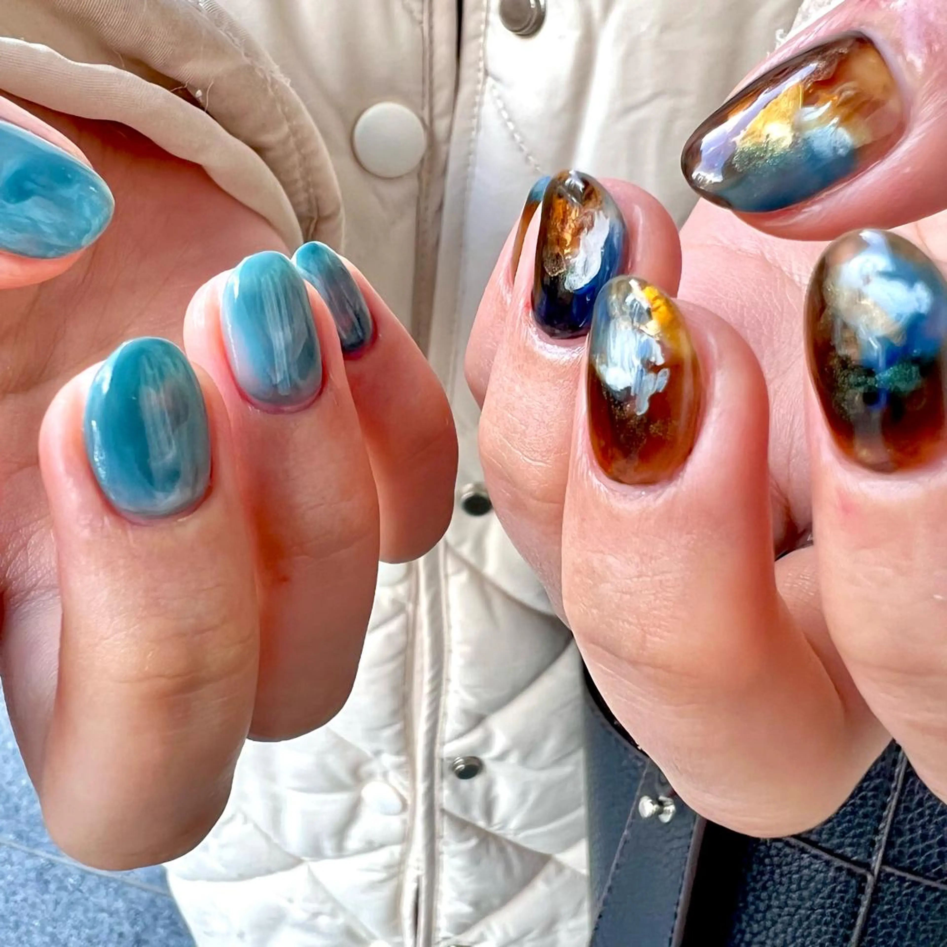 ネイル ハンドネイル 🧁🥕 asukaのネイルデザイン