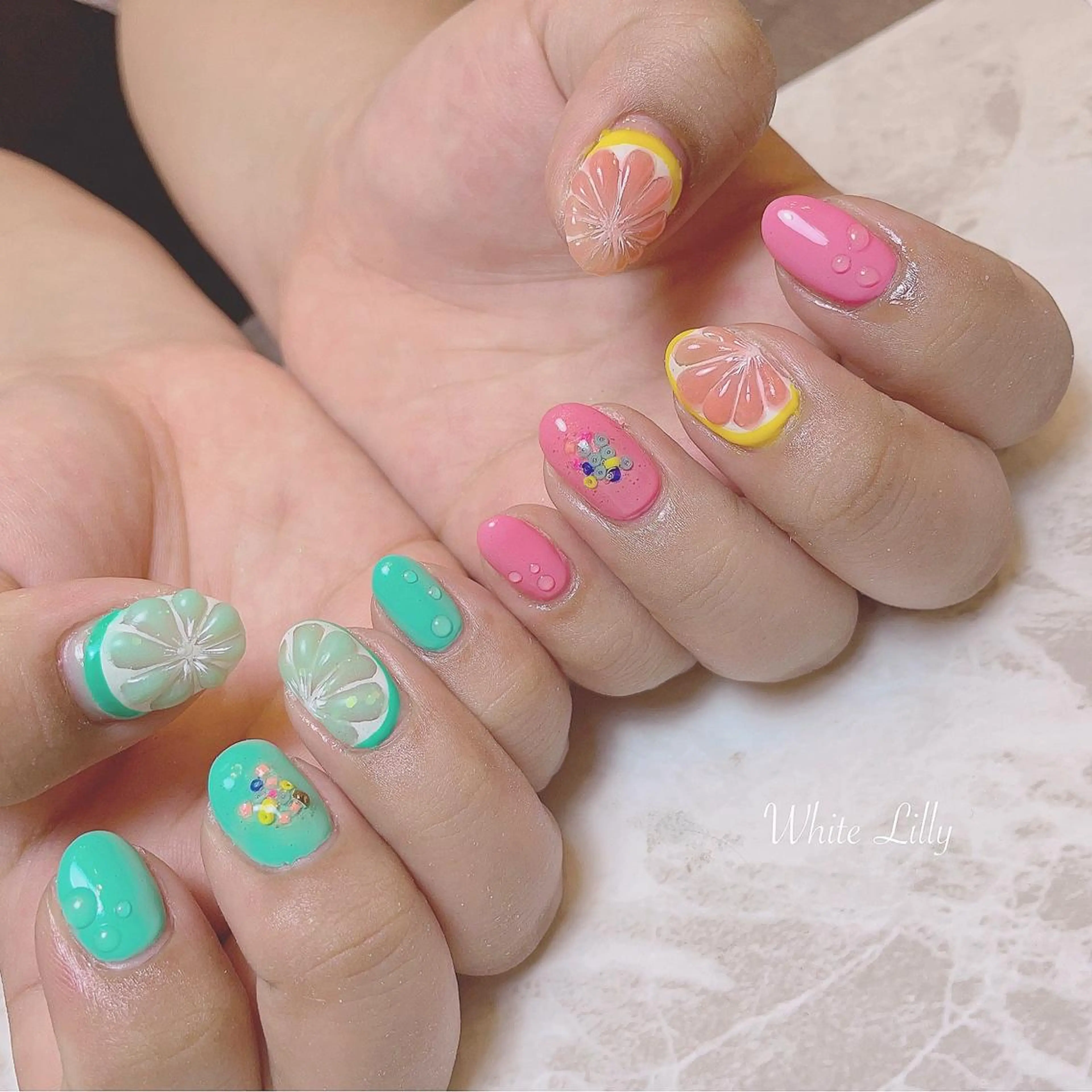 オフ込み。8本アート。（持ち込み可。キャラクターアート不可。）の写真