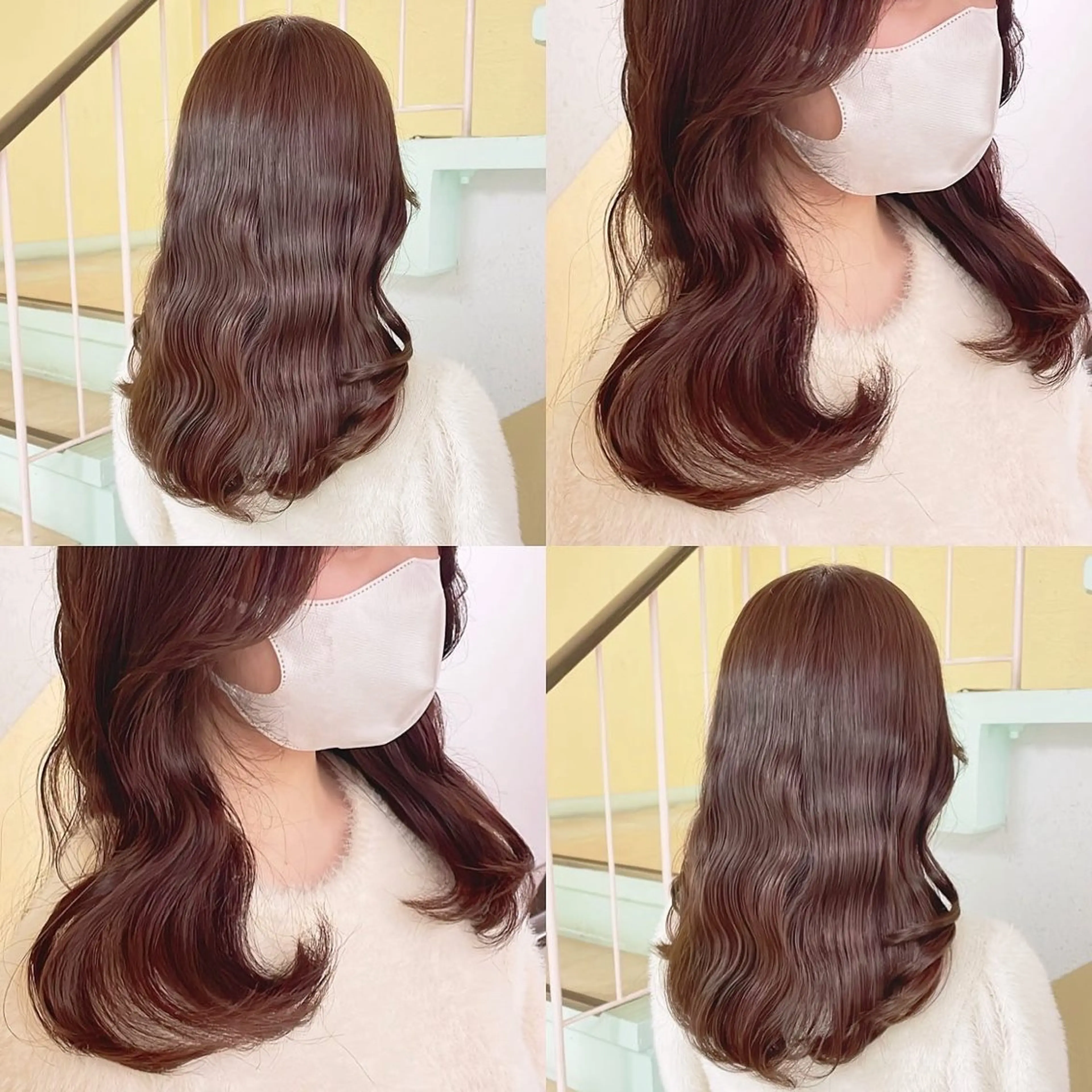 カラー ブラウンカラー ショコラブラウン ヘアカラー トリートメント 渋谷:インナーカラー ／🍒エリカ🍒のヘアスタイル