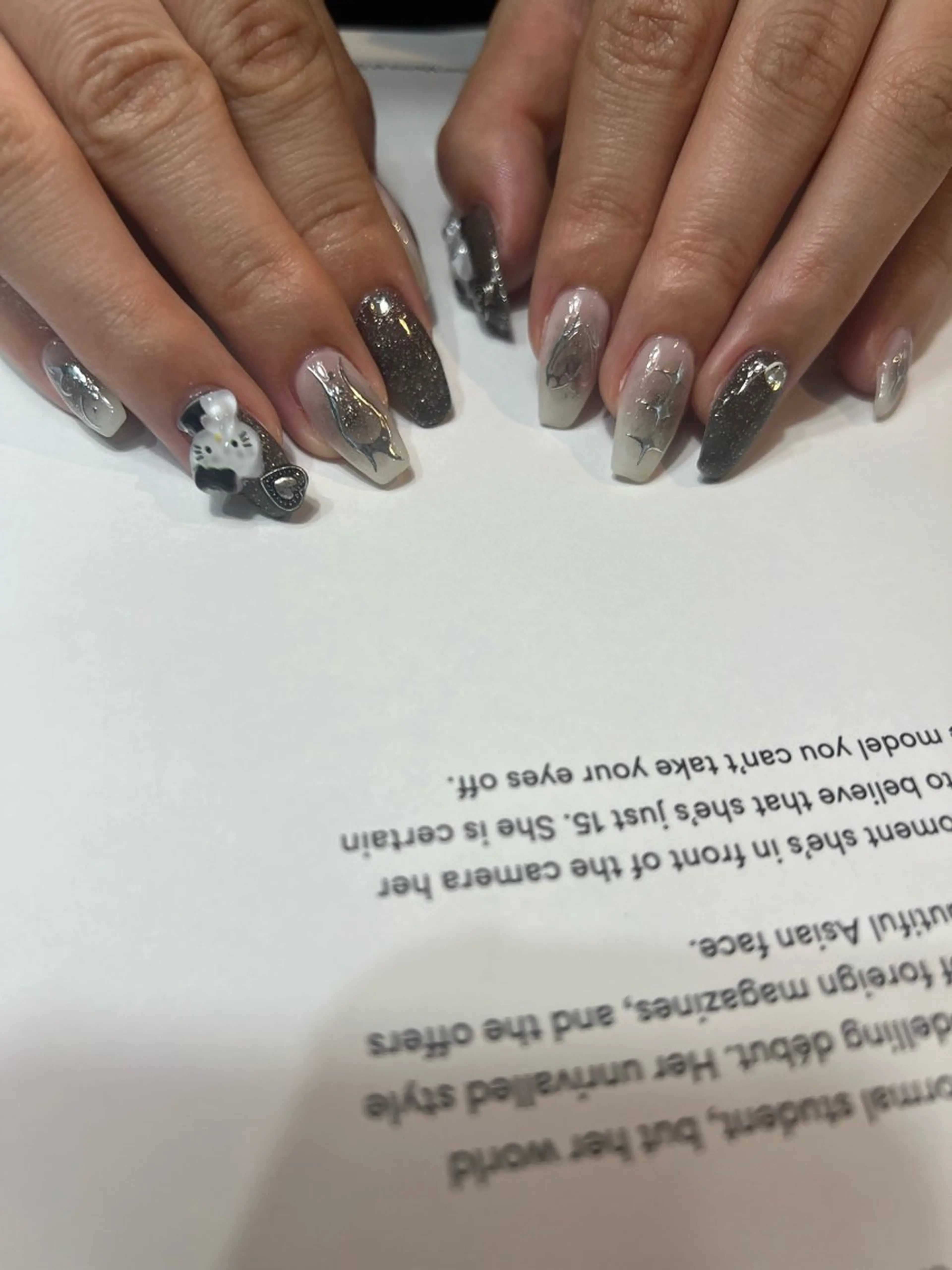 ネイル 持ち込み nailsalon ULLのネイルデザイン