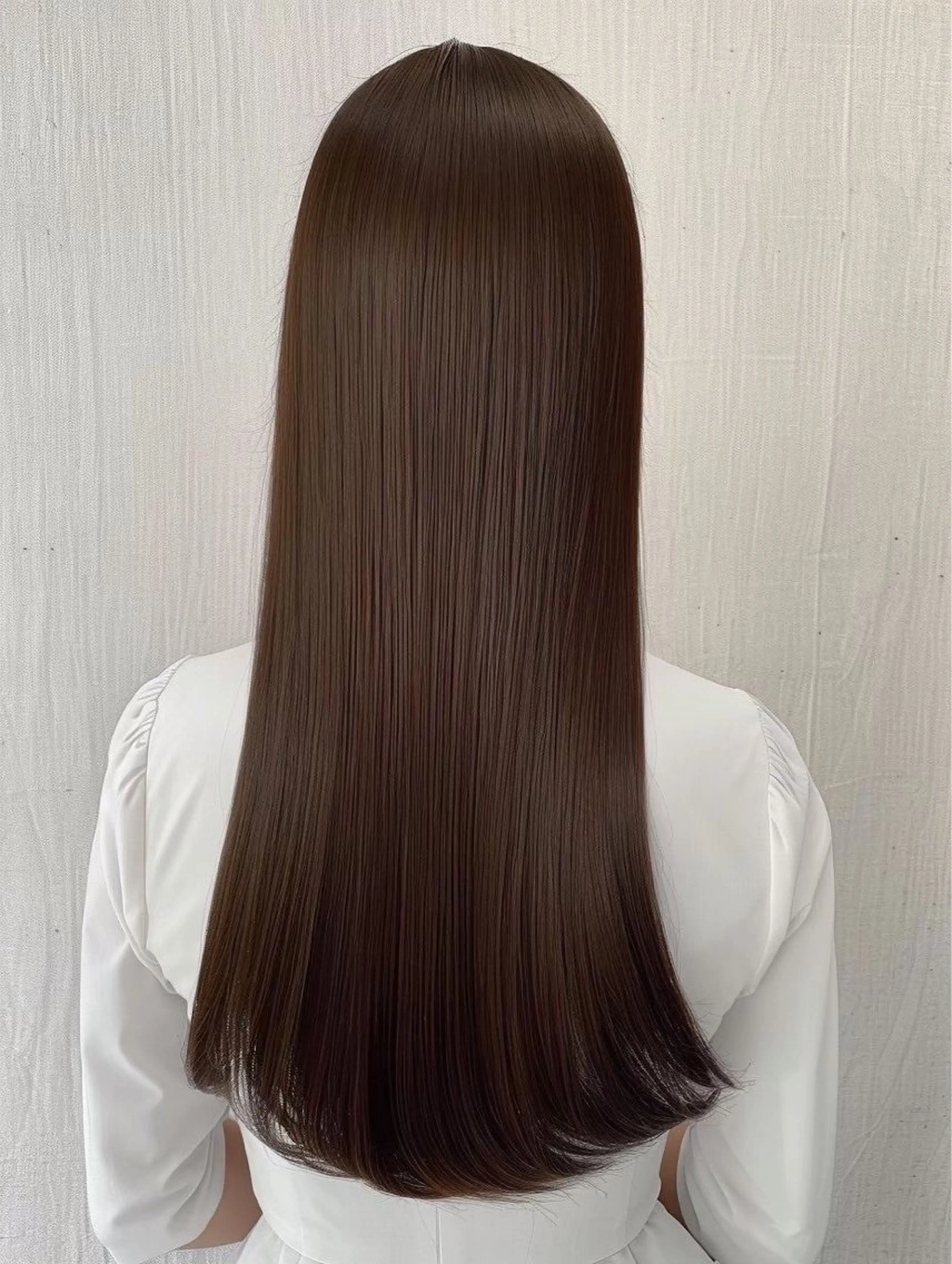 【カット】+【髪質改善カラー】(カラー剤に混ぜる特殊なケア剤)の写真