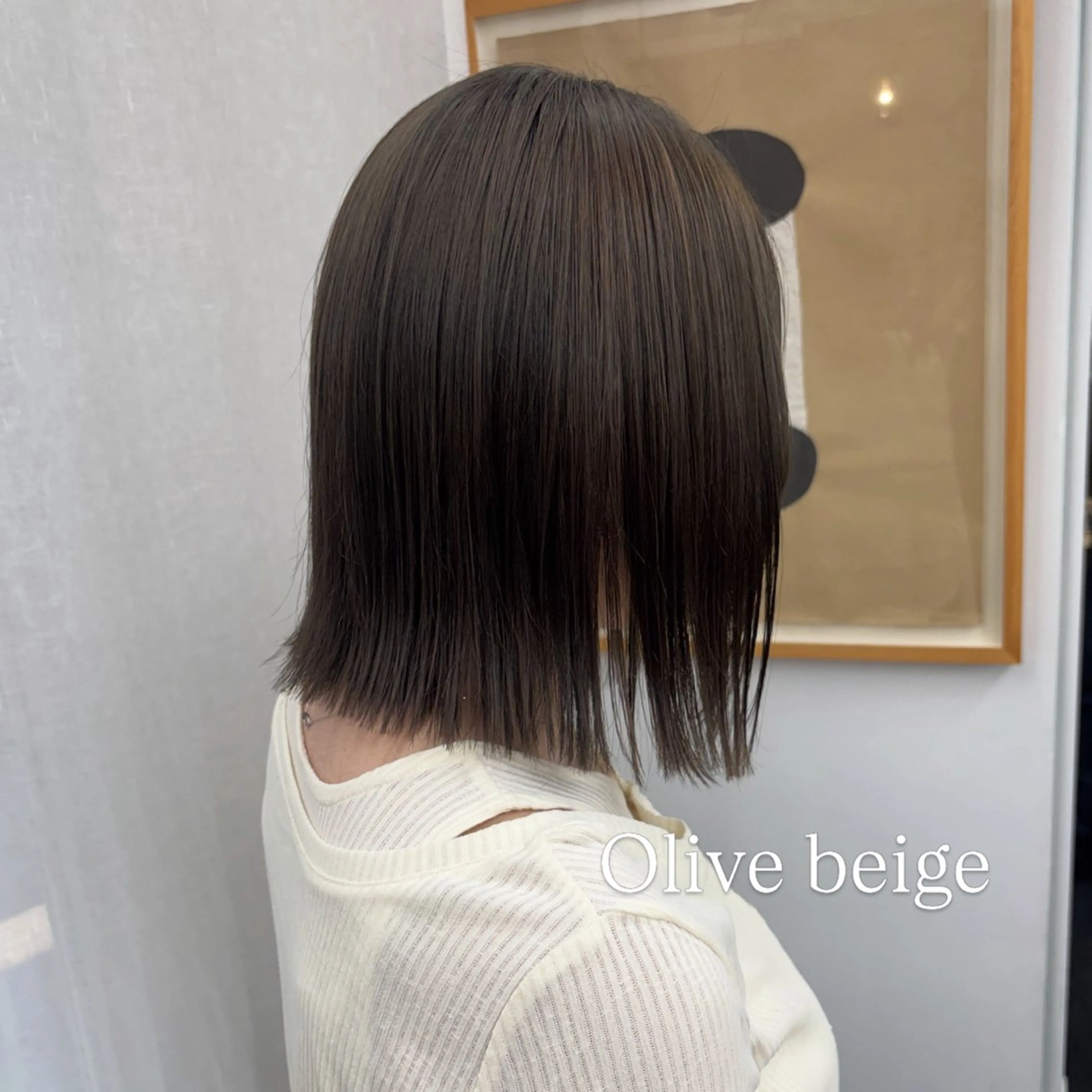 【大満足♪】ナチュラルな縮毛矯正+似合わせカット+カラー+Refa VEENAの写真