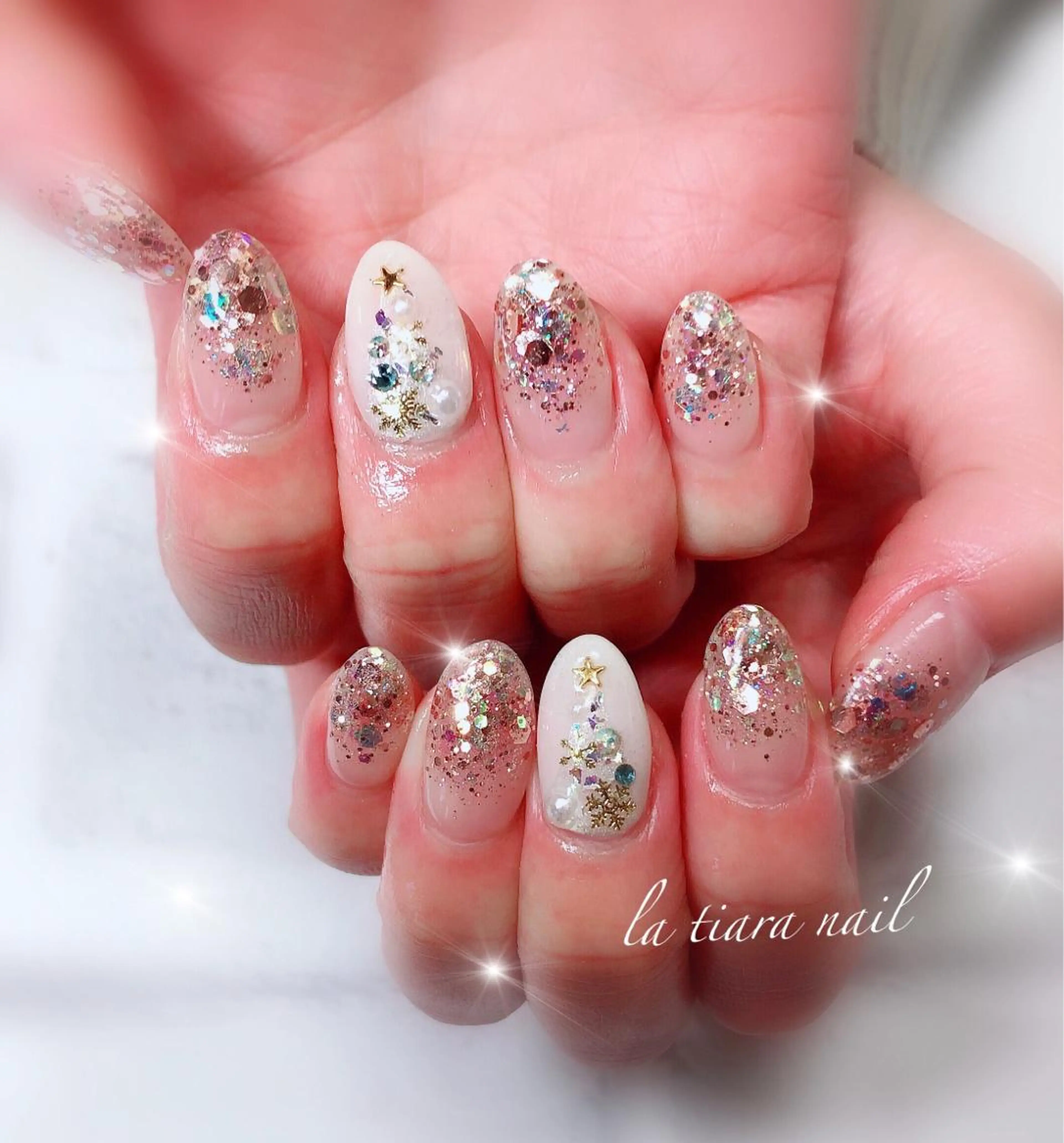 ネイル ハンドネイル Blue bird  nailのネイルデザイン