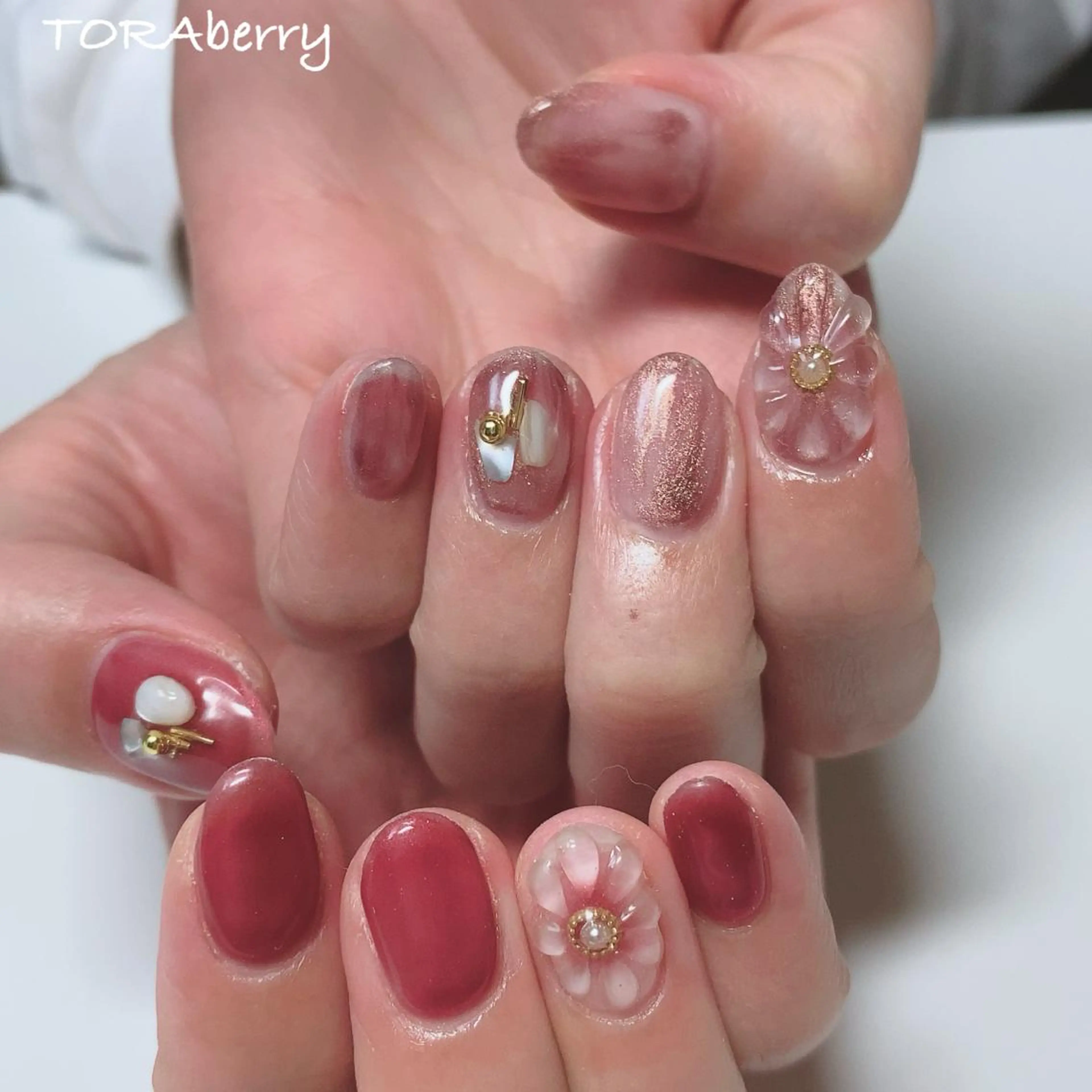 ネイル ハンドネイル ネイリスト なつみのネイルデザイン