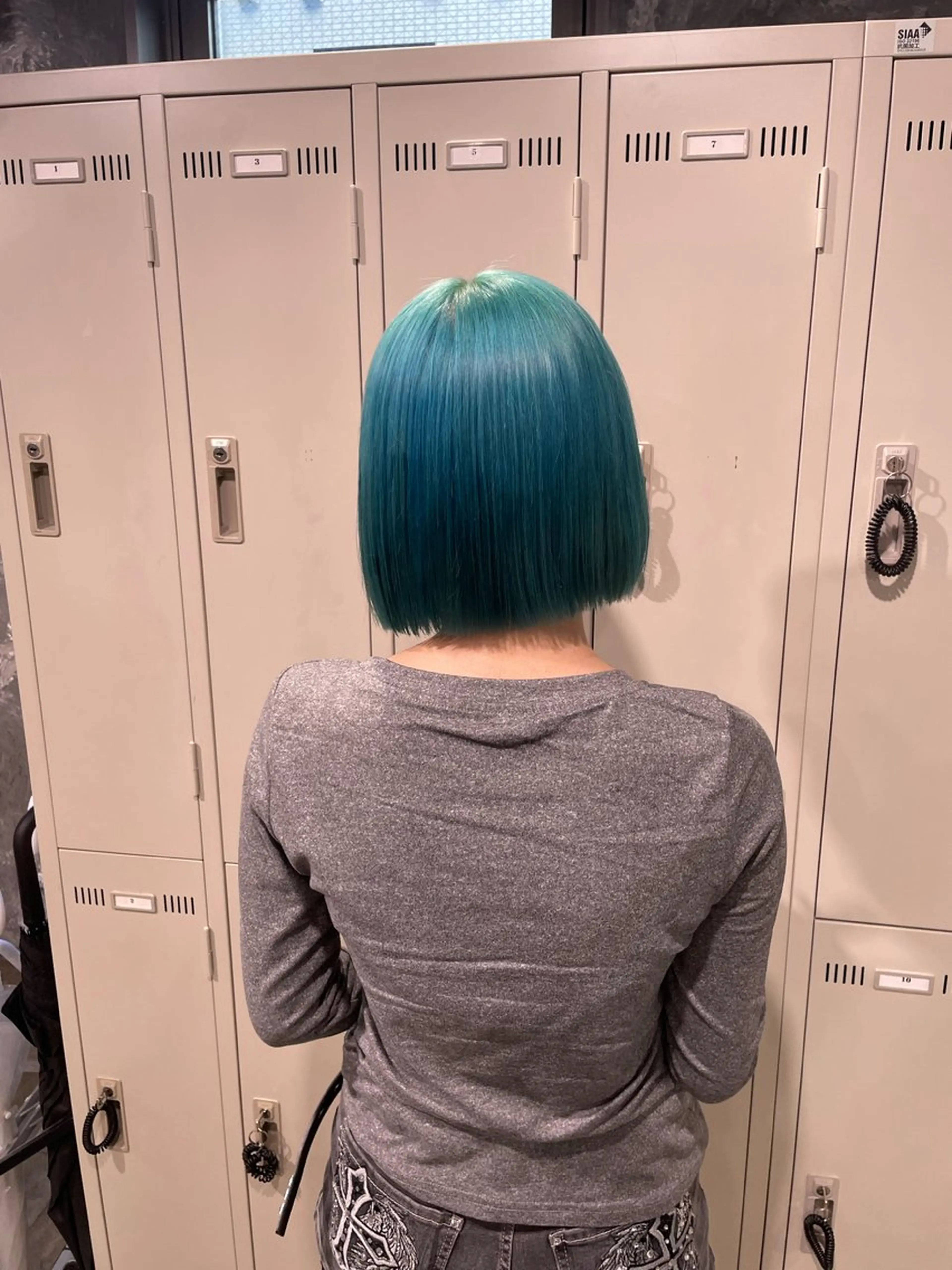 ショート カラー ヘアカラー ハイトーン 横浜💞ミオのヘアスタイル